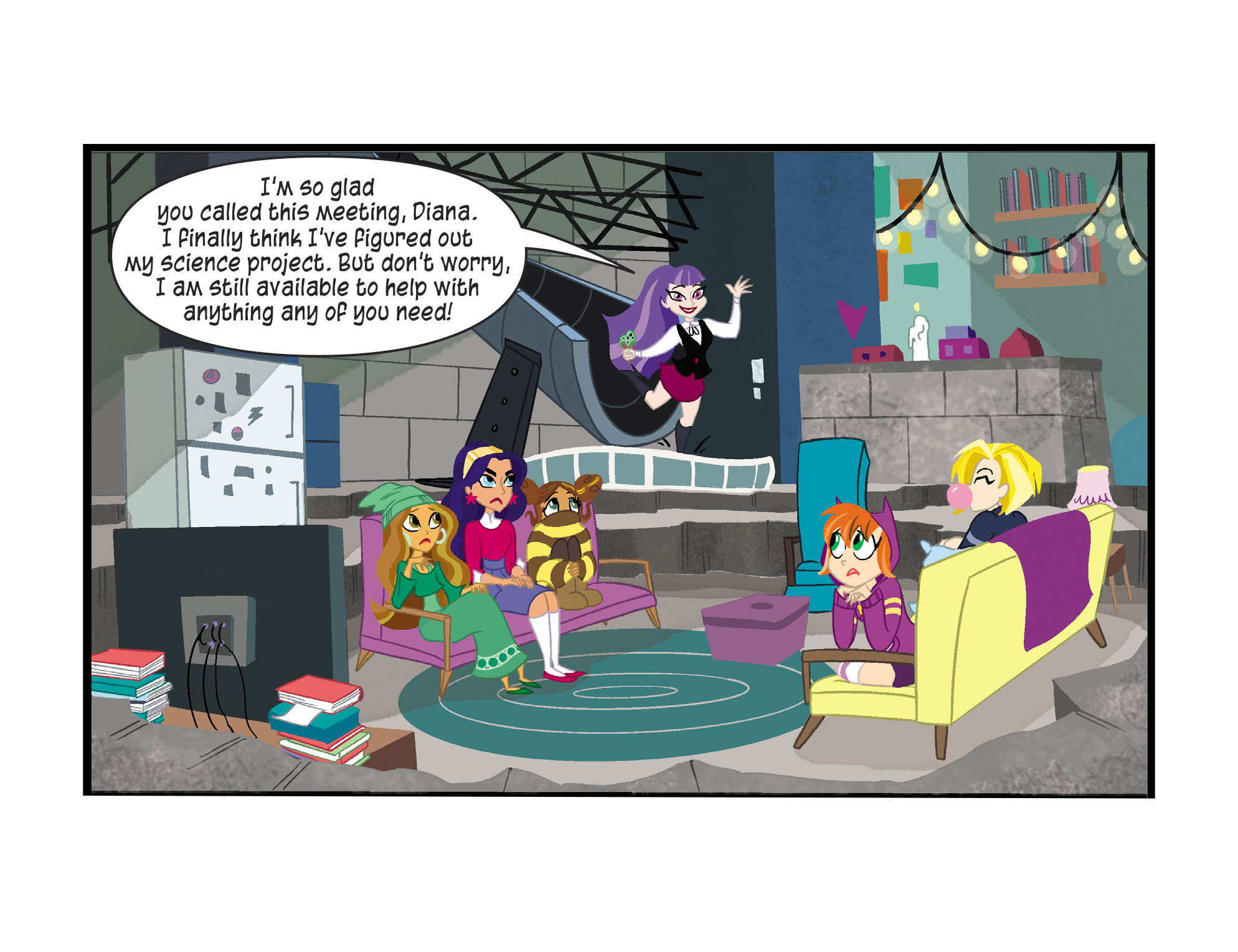 Read online DC Super Hero Girls: Weird Science comic -  Issue #12 - 6