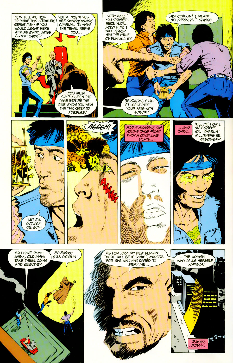 Read online The Outsiders (1985) comic -  Issue #8 - 3