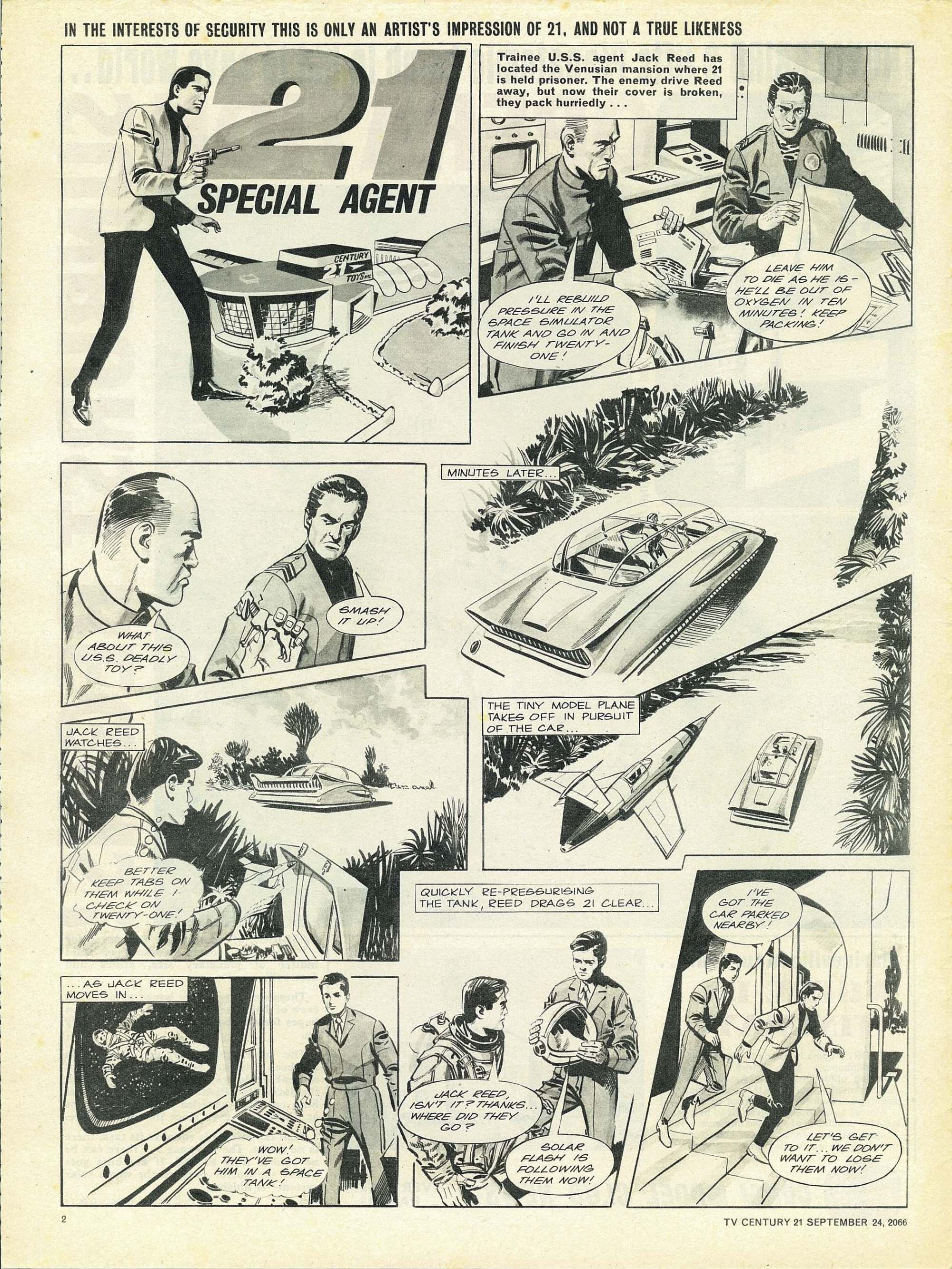 Read online TV Century 21 (TV 21) comic -  Issue #88 - 2