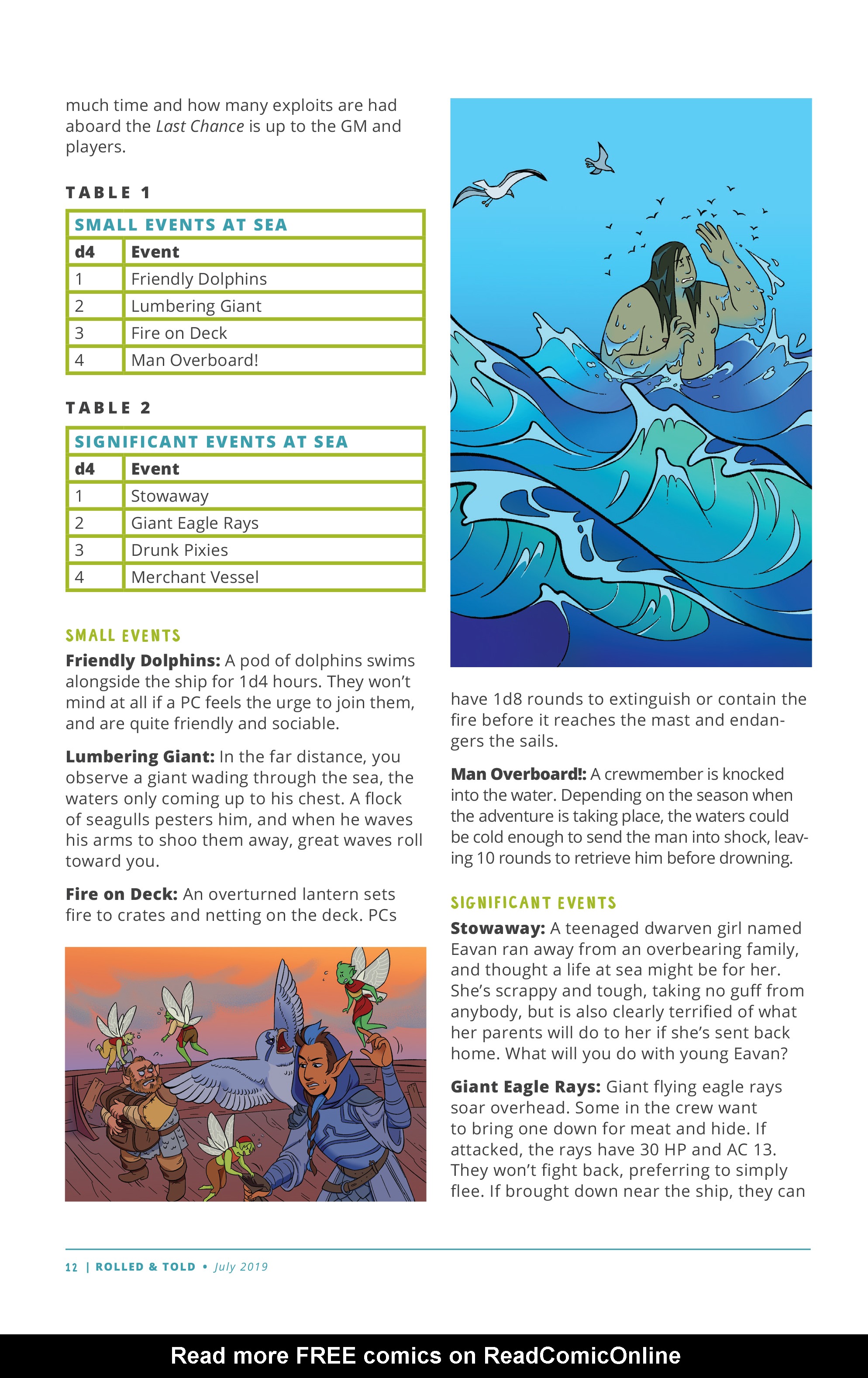 Read online Rolled & Told comic -  Issue #11 - 12