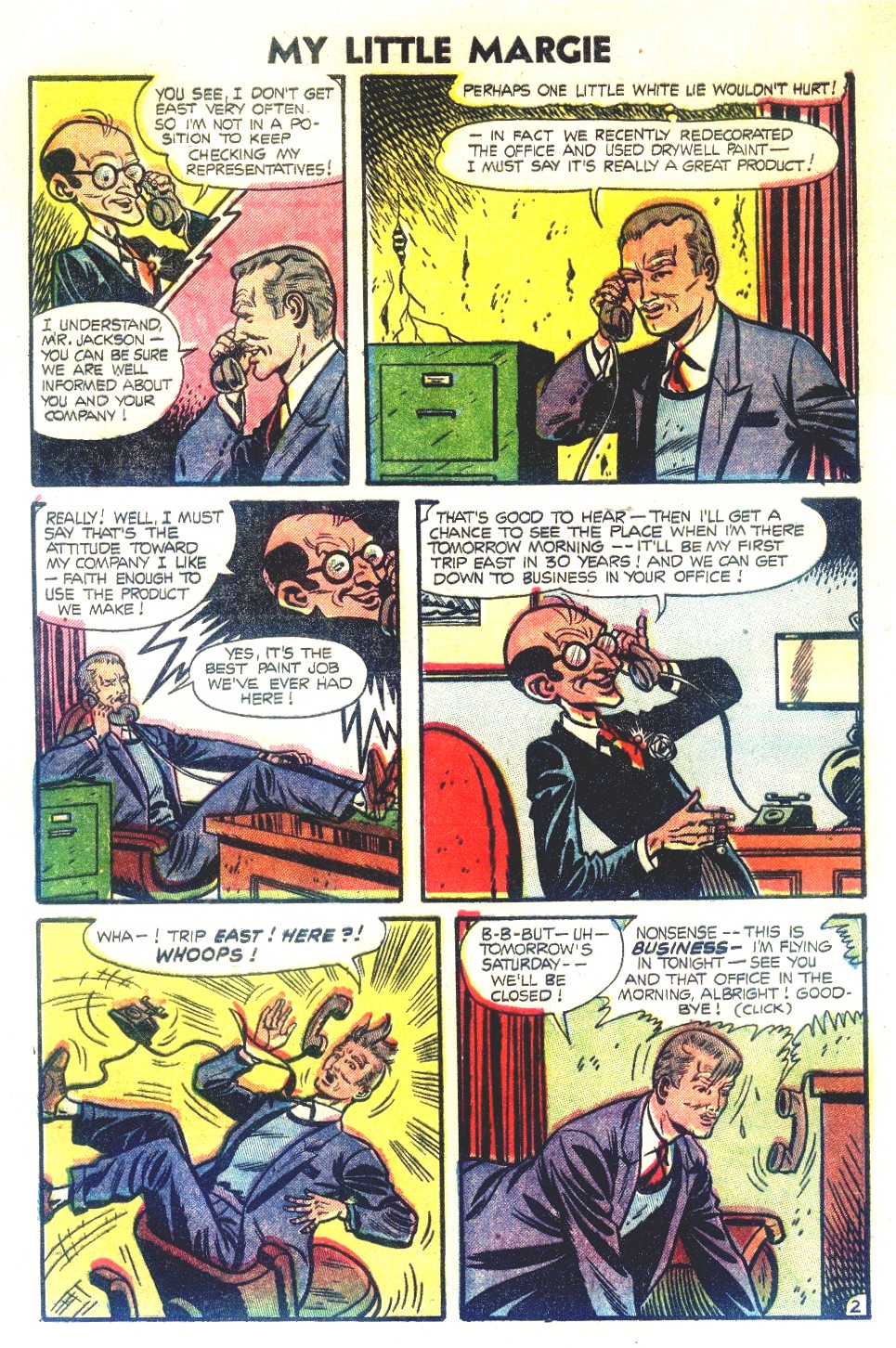 Read online My Little Margie (1954) comic -  Issue #8 - 4