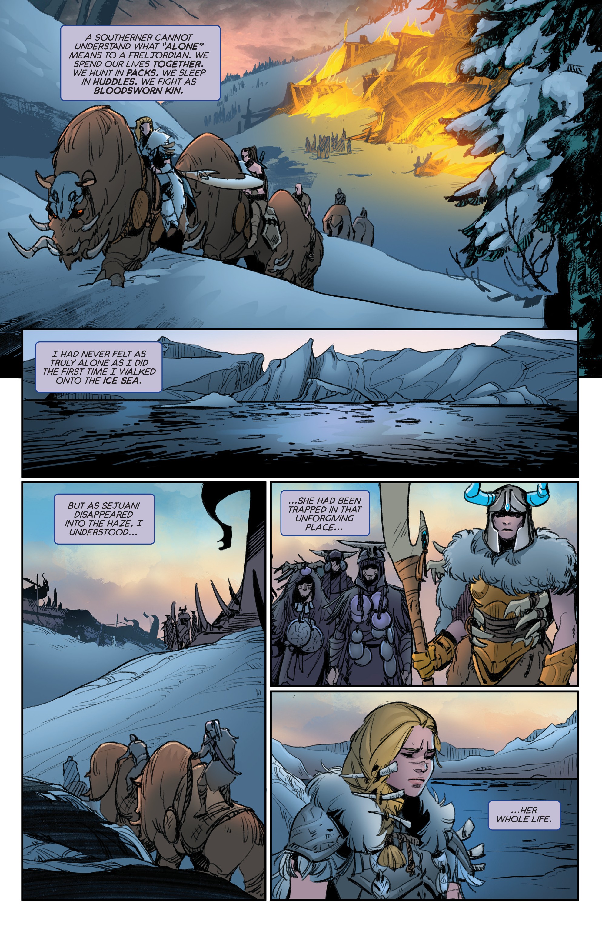 Read online League of Legends: Ashe: Warmother Special Edition comic -  Issue #4 - 26