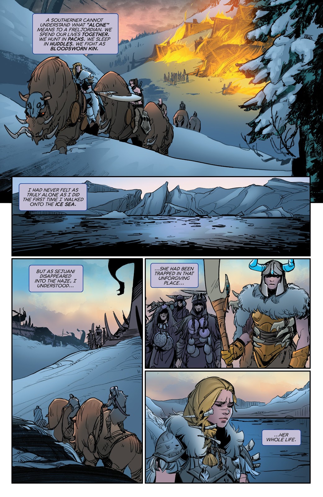 Read online League of Legends: Ashe: Warmother Special Edition comic -  Issue #4 - 26