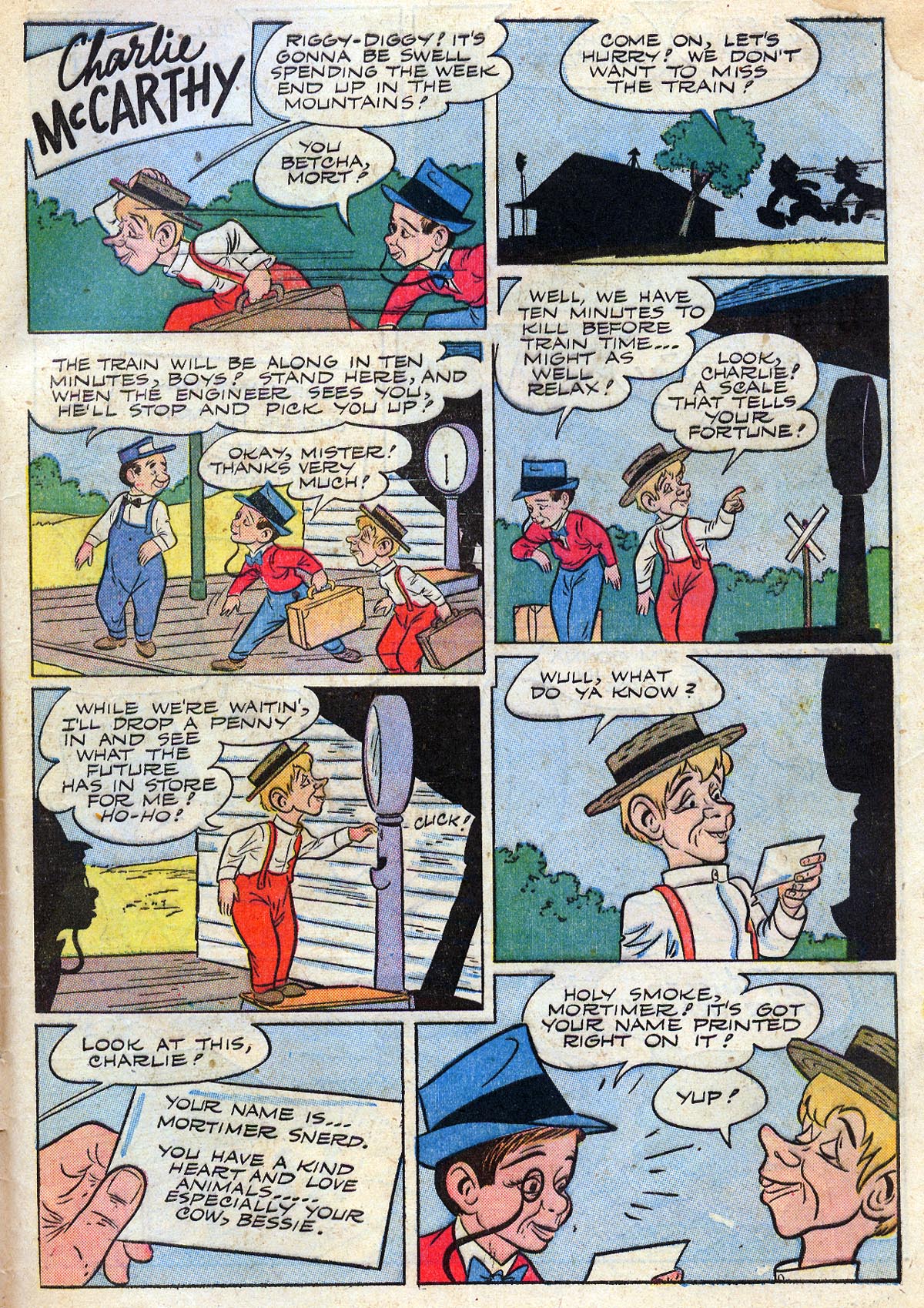 Read online Four Color Comics comic -  Issue #571 - 33