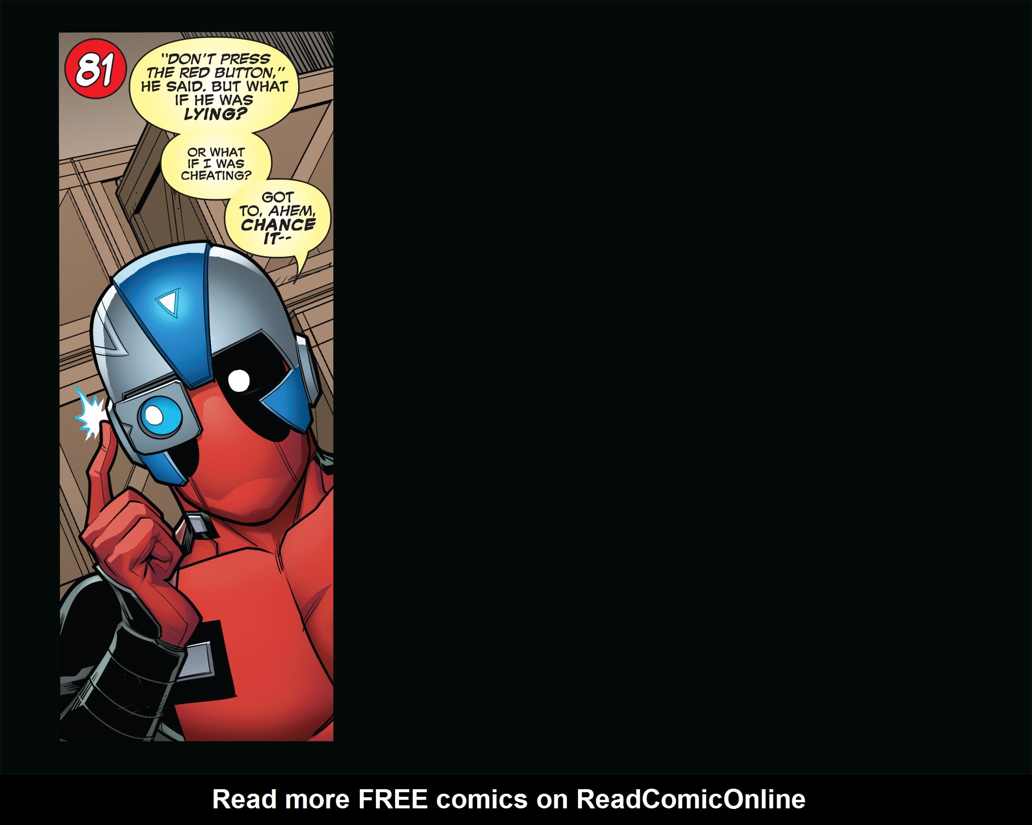 Read online You Are Deadpool comic -  Issue #1 - 85