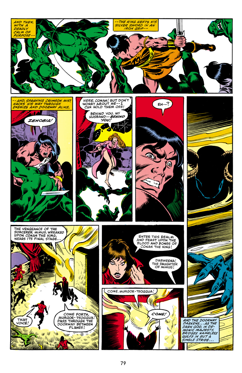 Read online The Chronicles of King Conan comic -  Issue # TPB 3 (Part 1) - 80