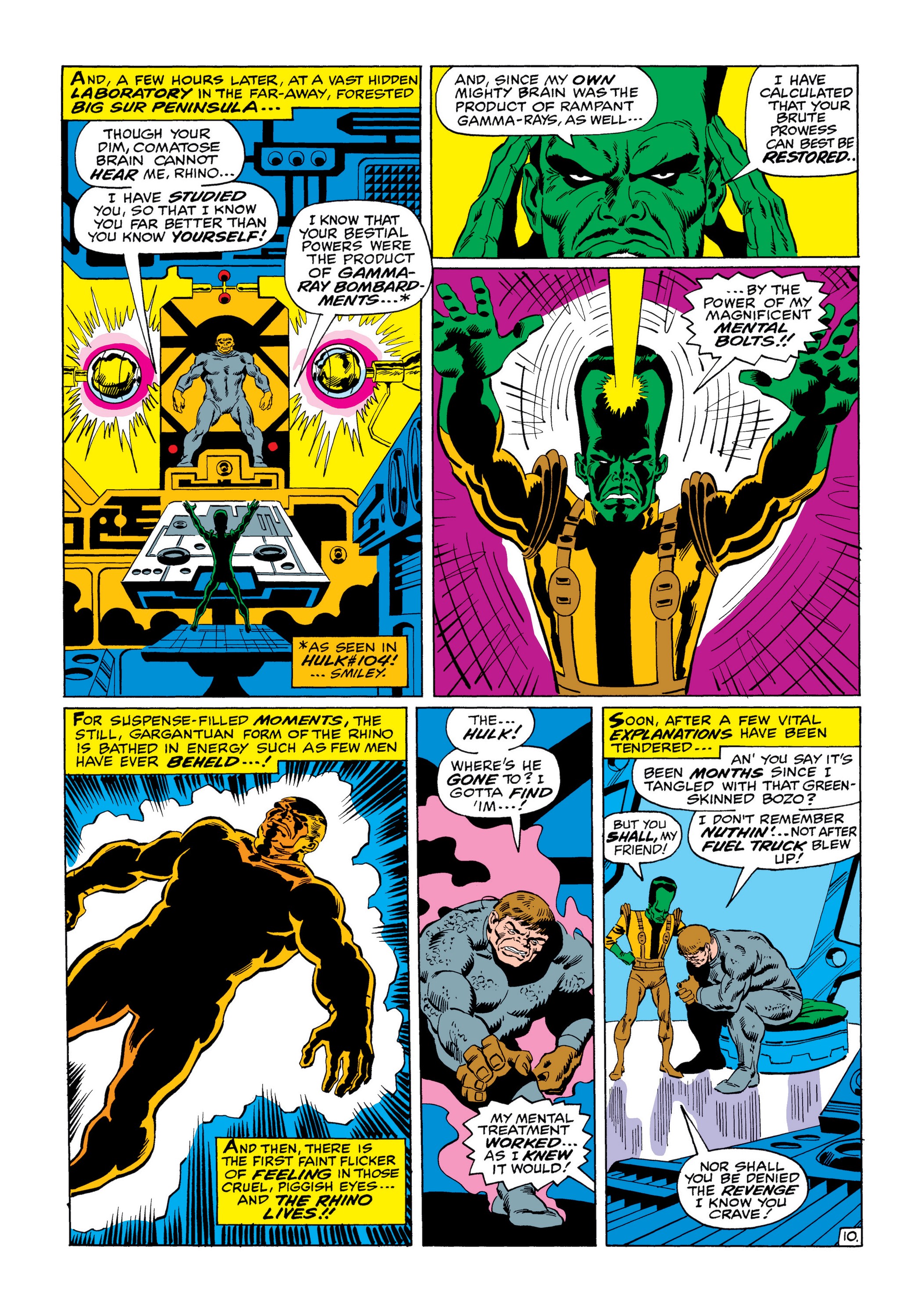 Read online Marvel Masterworks: The Incredible Hulk comic -  Issue # TPB 6 (Part 1) - 61