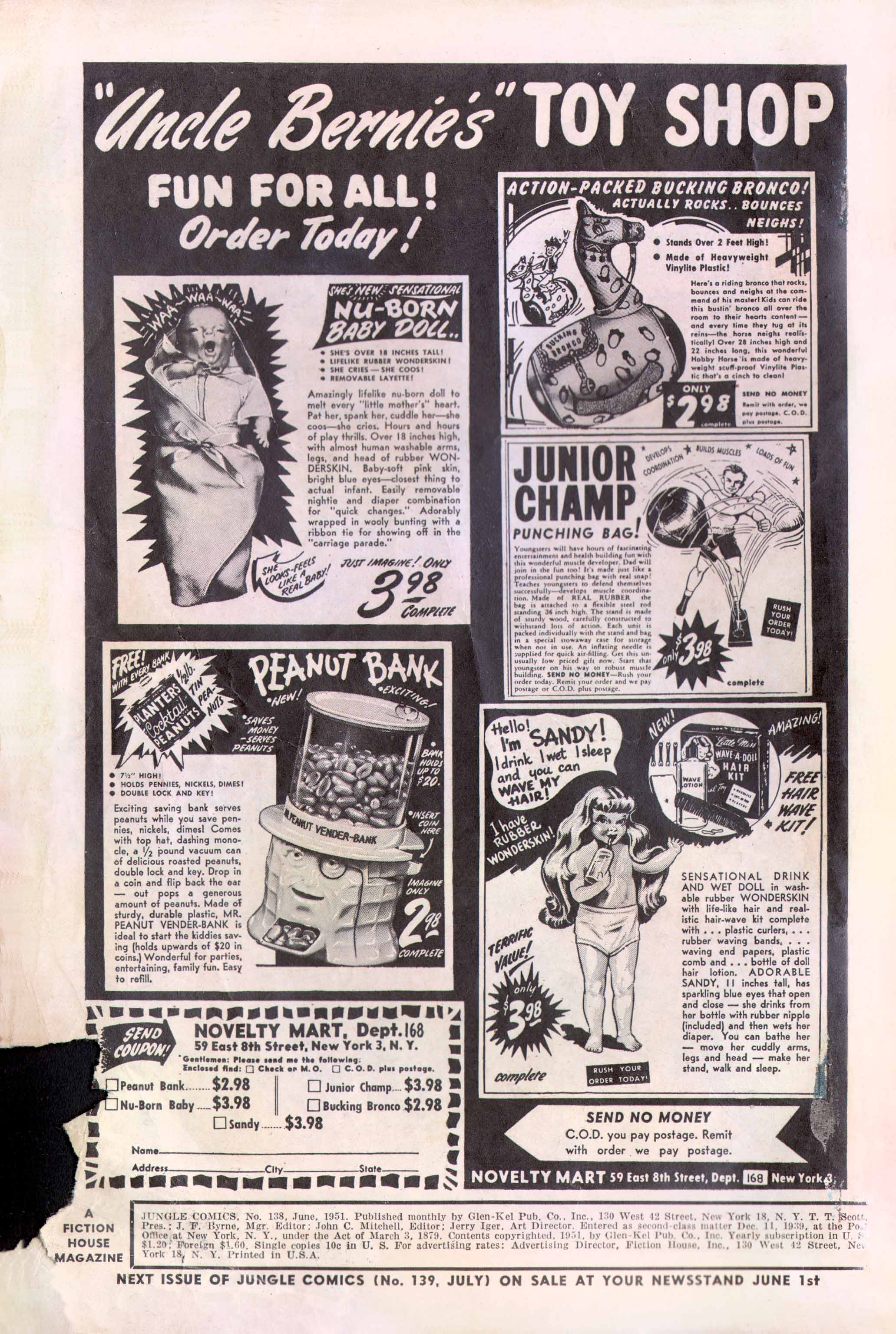 Read online Jungle Comics comic -  Issue #138 - 3
