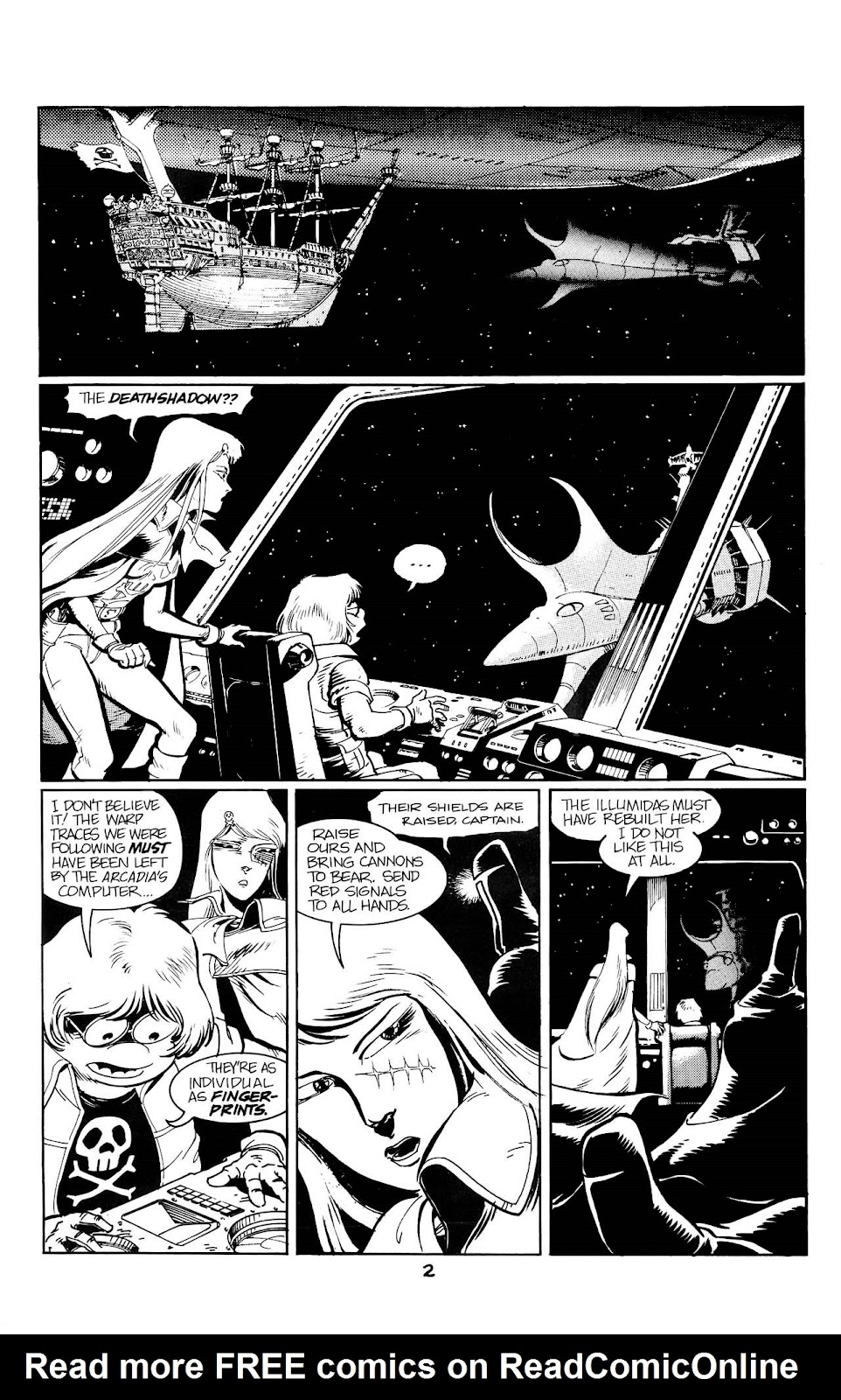 Captain Harlock: Deathshadow Rising issue 5 - Page 4