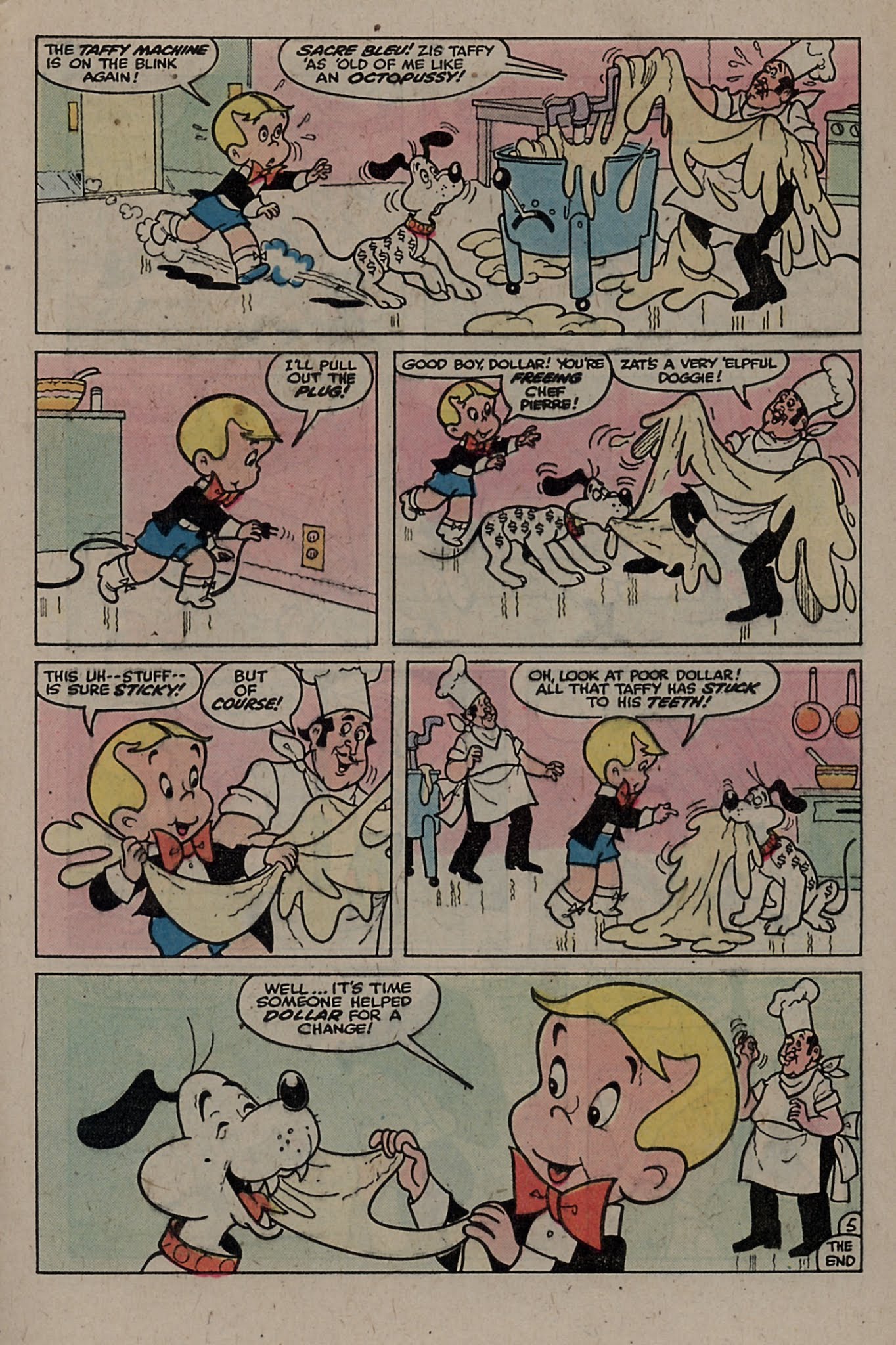 Read online Richie Rich & Dollar the Dog comic -  Issue #5 - 9