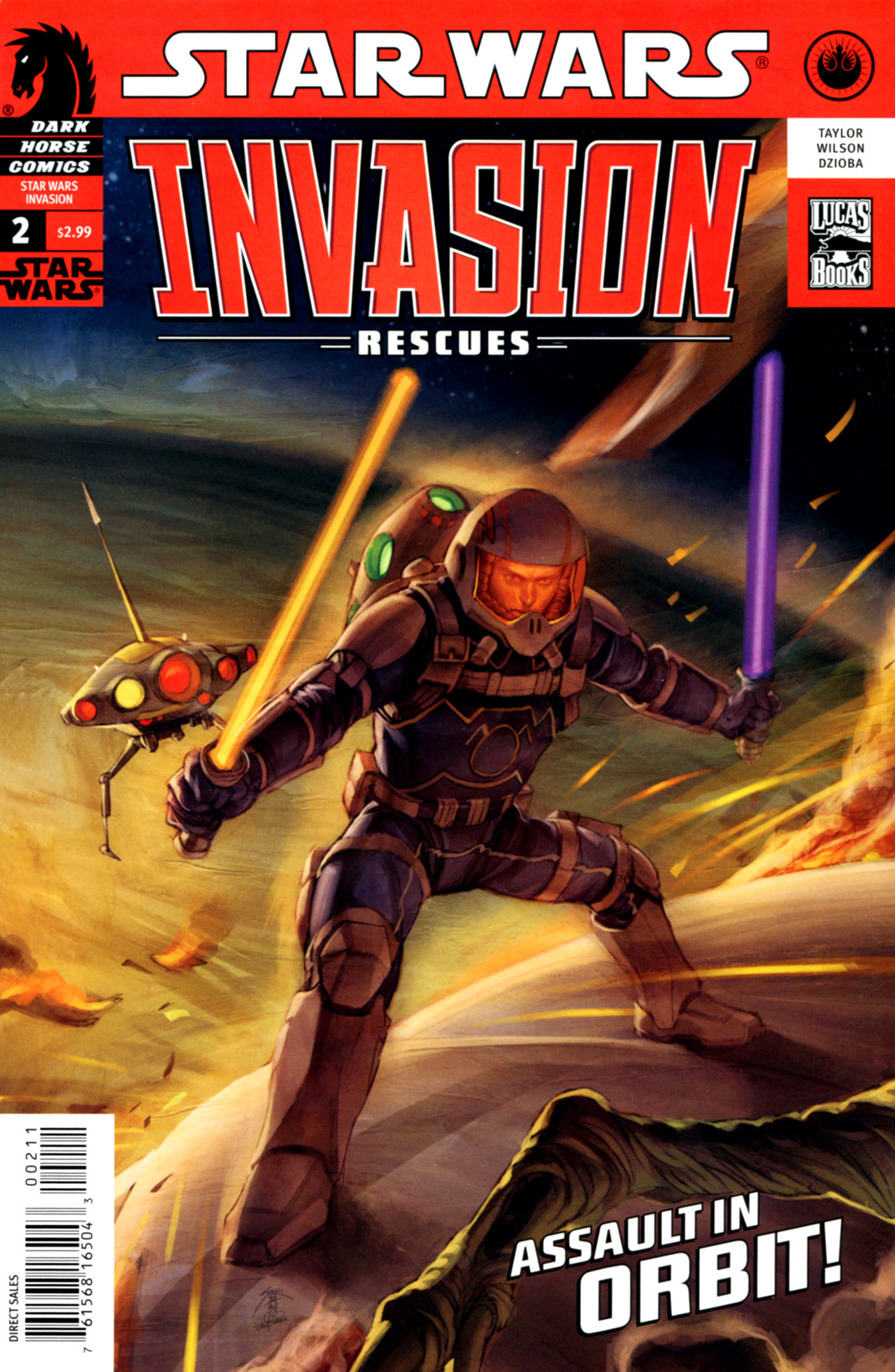 Read online Star Wars: Invasion - Rescues comic -  Issue #2 - 1