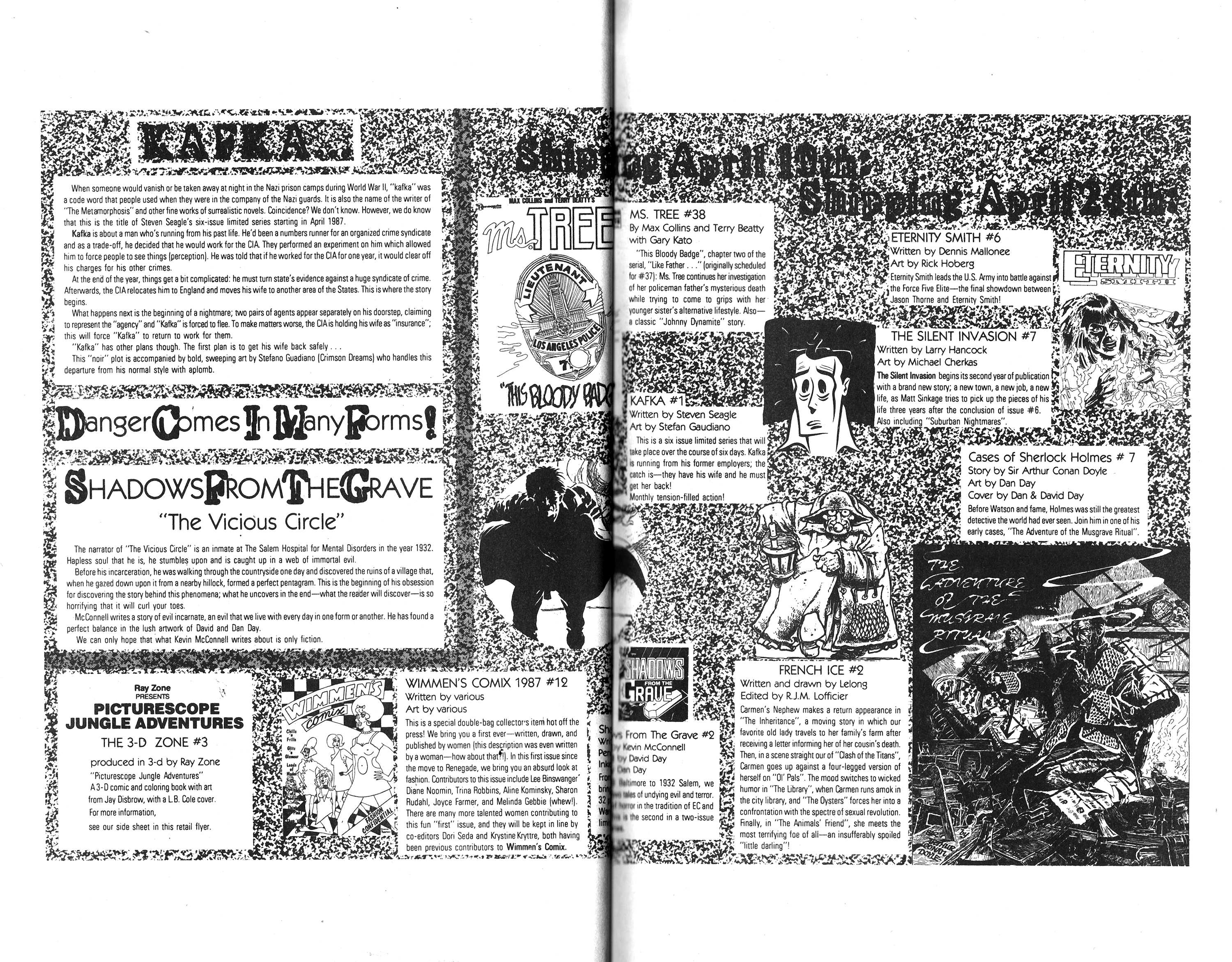 Read online Amazing Heroes comic -  Issue #115 - 44