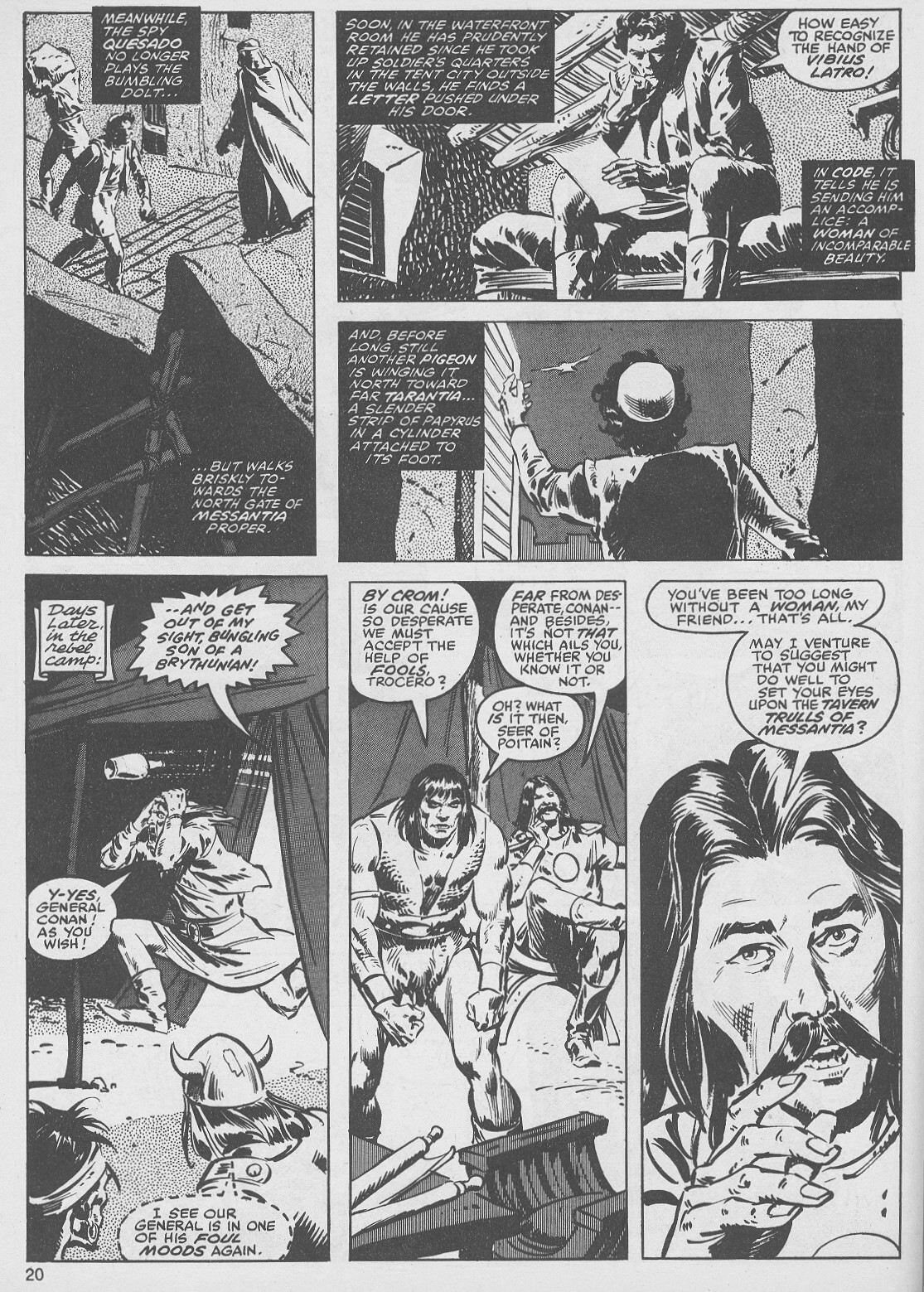 Read online The Savage Sword Of Conan comic -  Issue #49 - 20