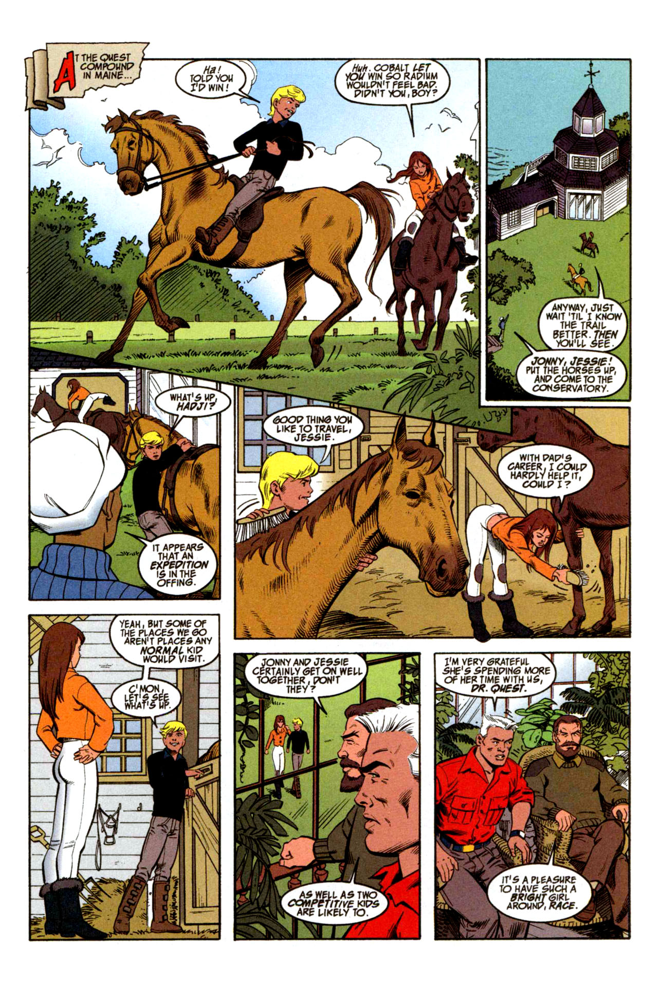 Read online The Real Adventures of Jonny Quest comic -  Issue #1 - 3