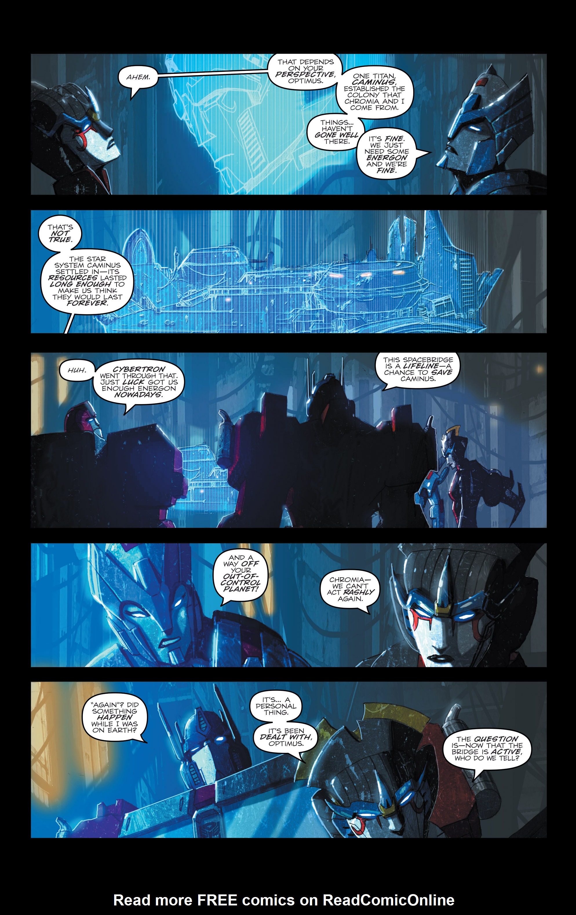 Read online The Transformers (2014) comic -  Issue #39 - 13