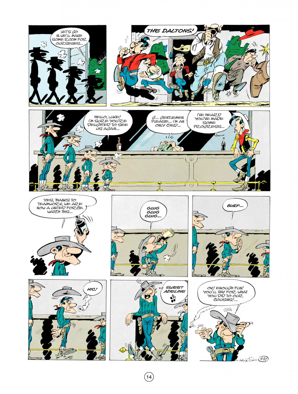 Read online A Lucky Luke Adventure comic -  Issue #28 - 15