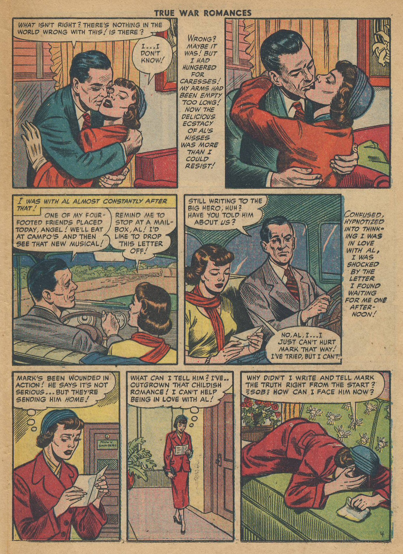 Read online True War Romances comic -  Issue #3 - 21