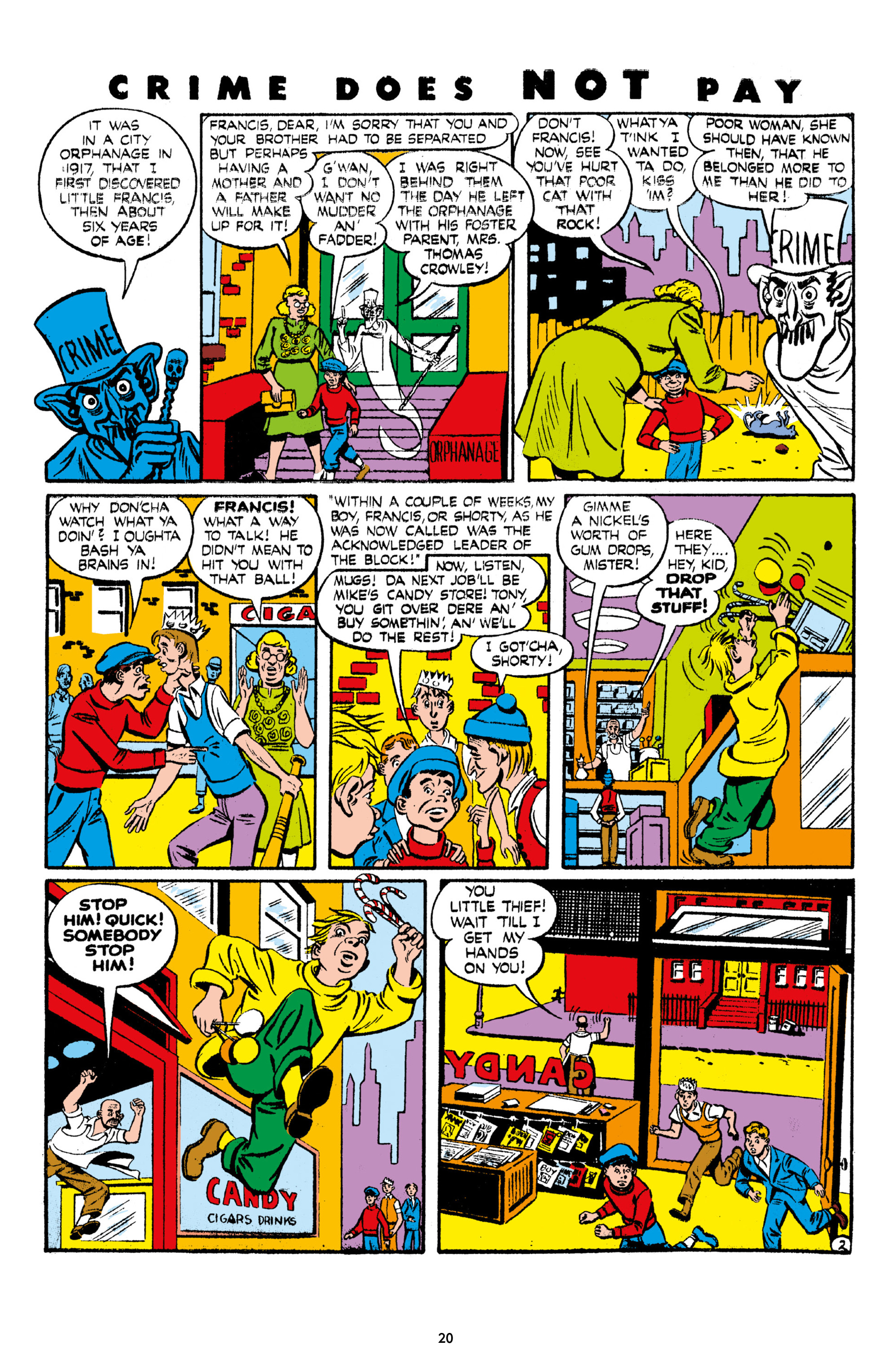 Read online Crime Does Not Pay Archives comic -  Issue # TPB 7 (Part 1) - 22