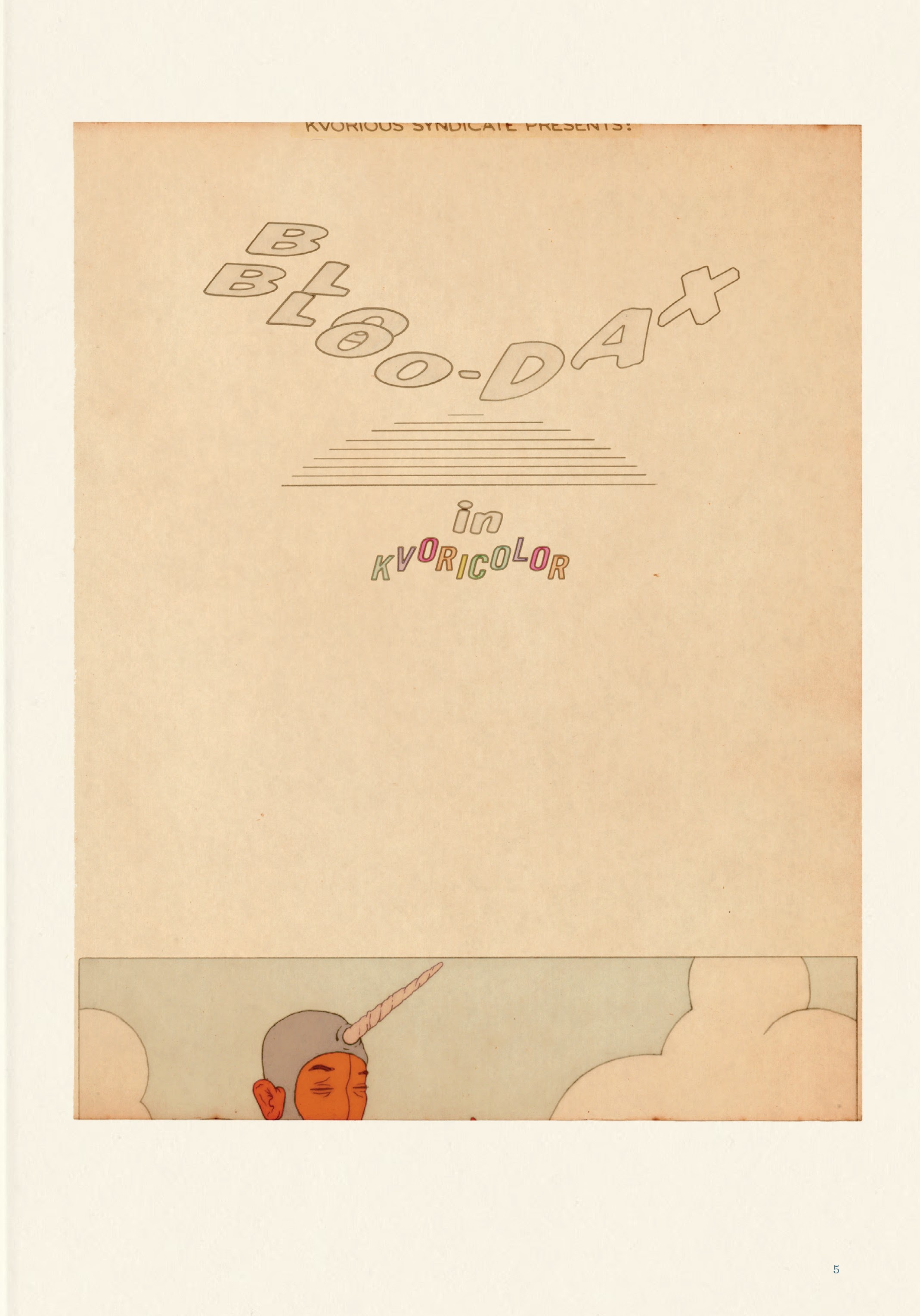 Read online Now: The New Comics Anthology comic -  Issue #5 - 6