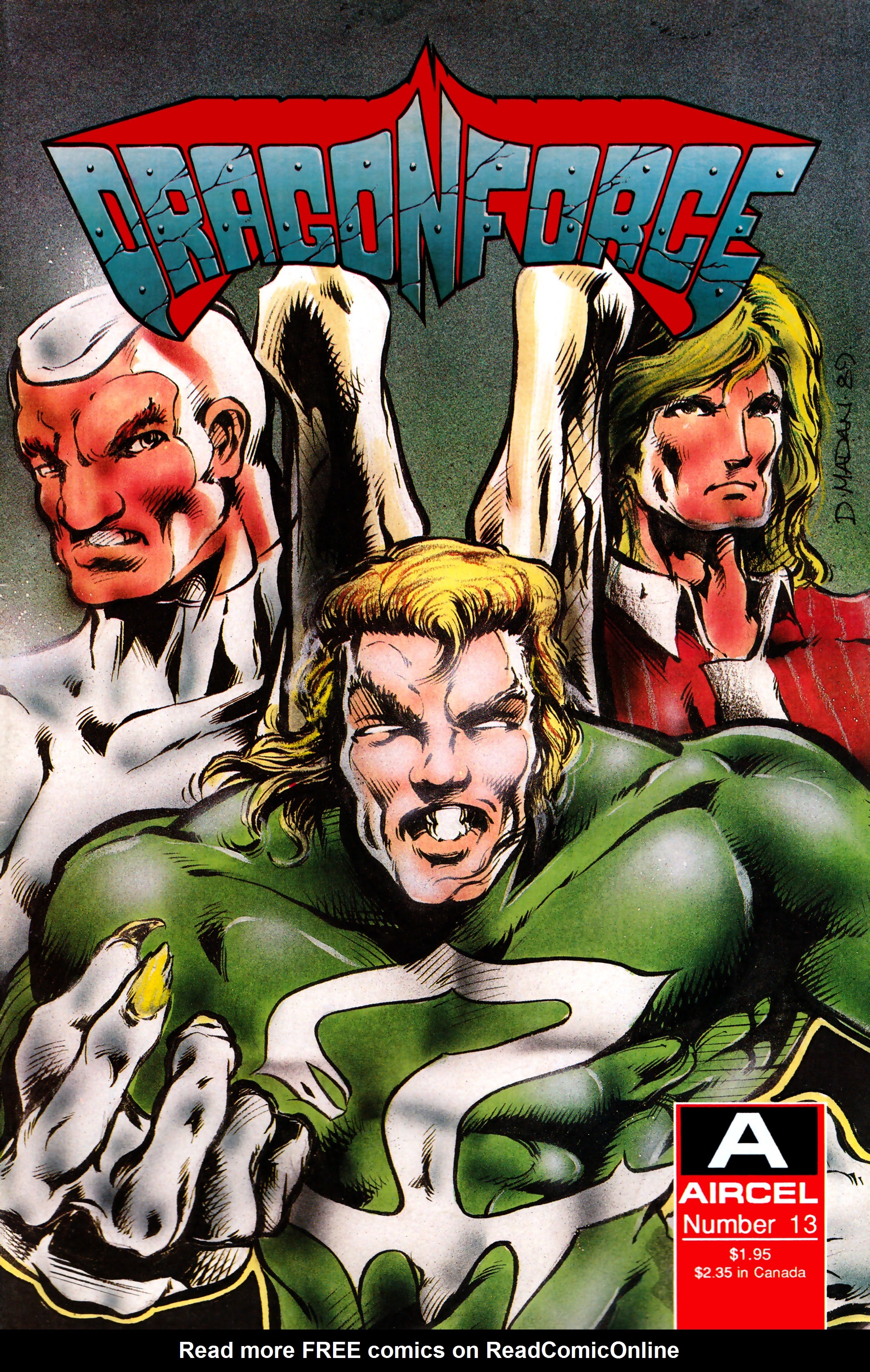 Read online Dragonforce comic -  Issue #13 - 1
