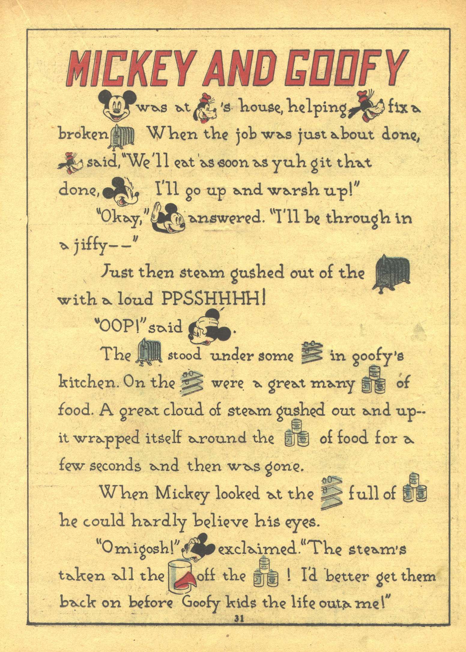 Read online Walt Disney's Comics and Stories comic -  Issue #23 - 33