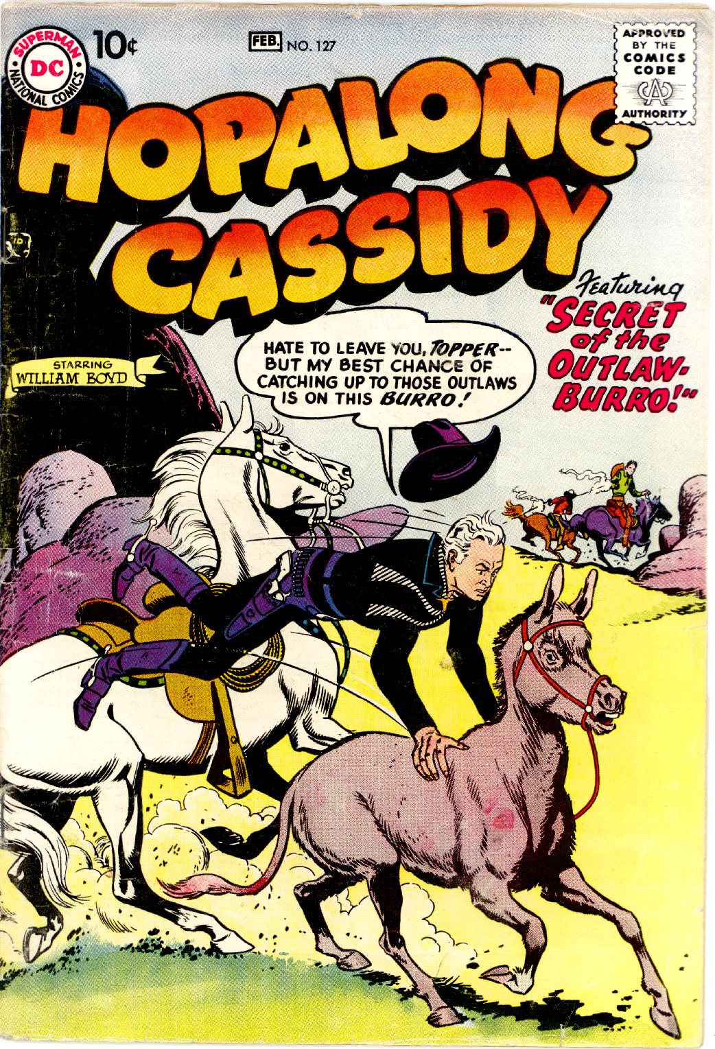 Read online Hopalong Cassidy comic -  Issue #127 - 1