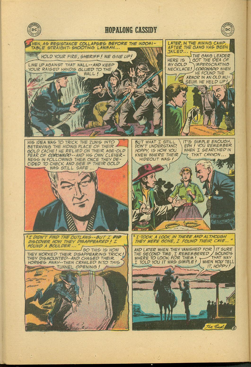 Read online Hopalong Cassidy comic -  Issue #100 - 20