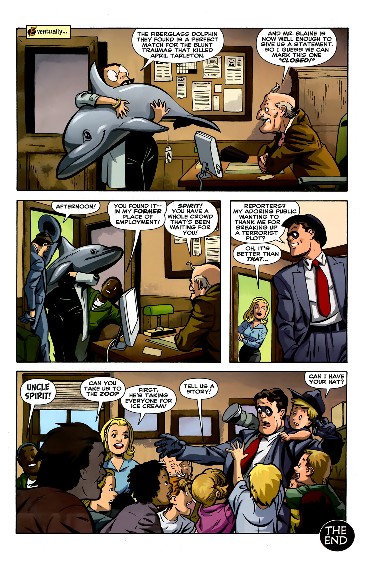 Read online The Spirit (2007) comic -  Issue #20 - 23