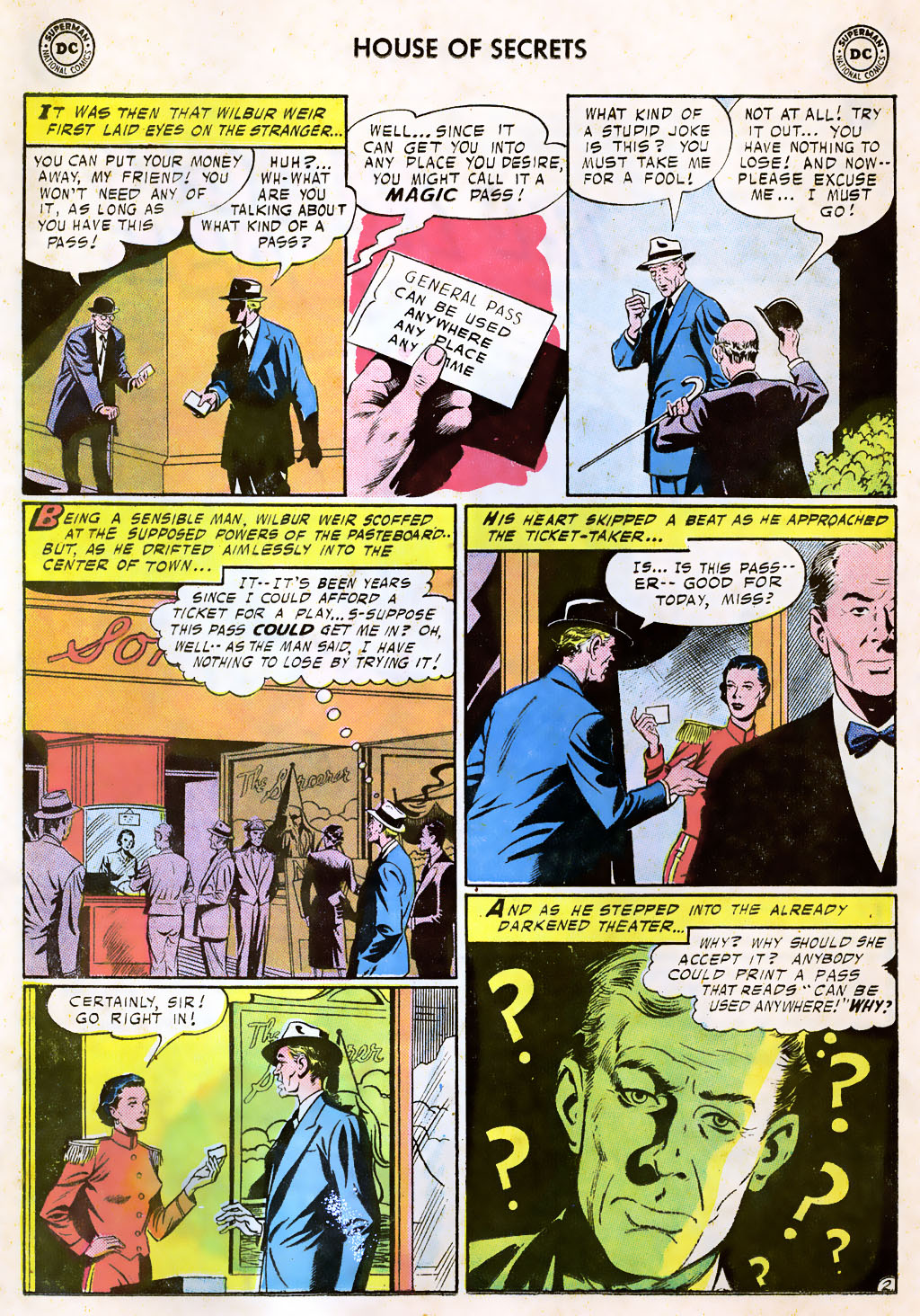 Read online House of Secrets (1956) comic -  Issue #6 - 12