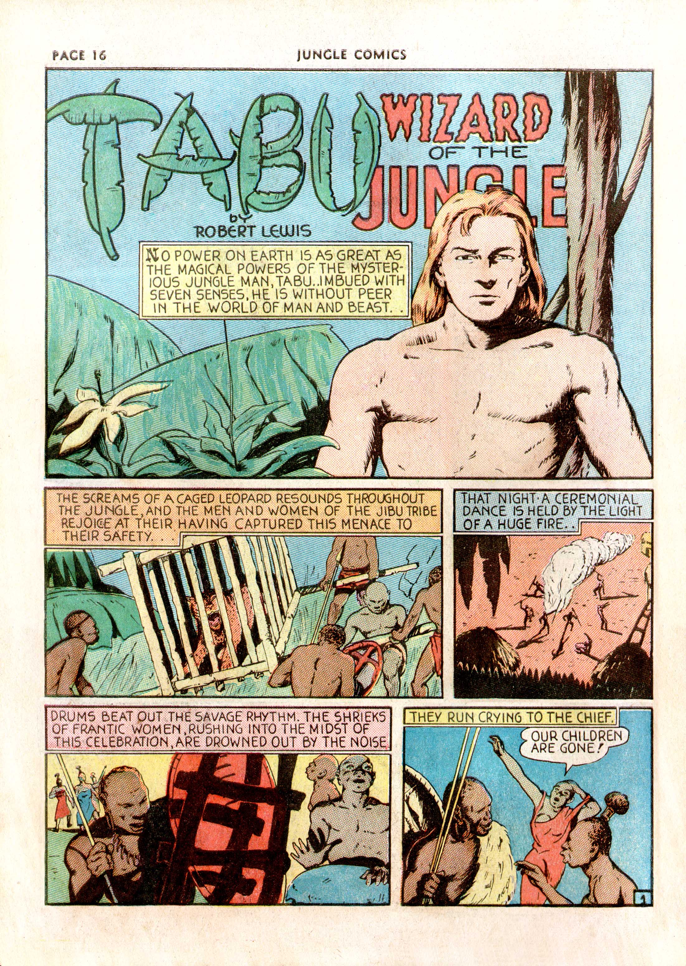 Read online Jungle Comics comic -  Issue #5 - 19