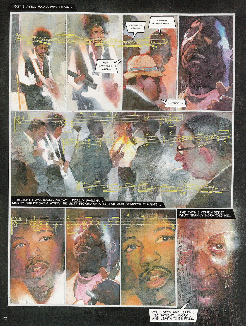 Read online Voodoo Child - The Illustrated Legend of Jimi Hendrix comic -  Issue # TPB - 55