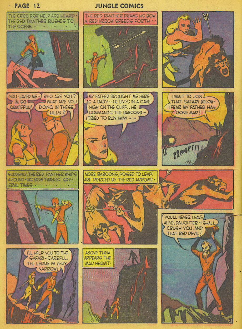 Read online Jungle Comics comic -  Issue #11 - 15