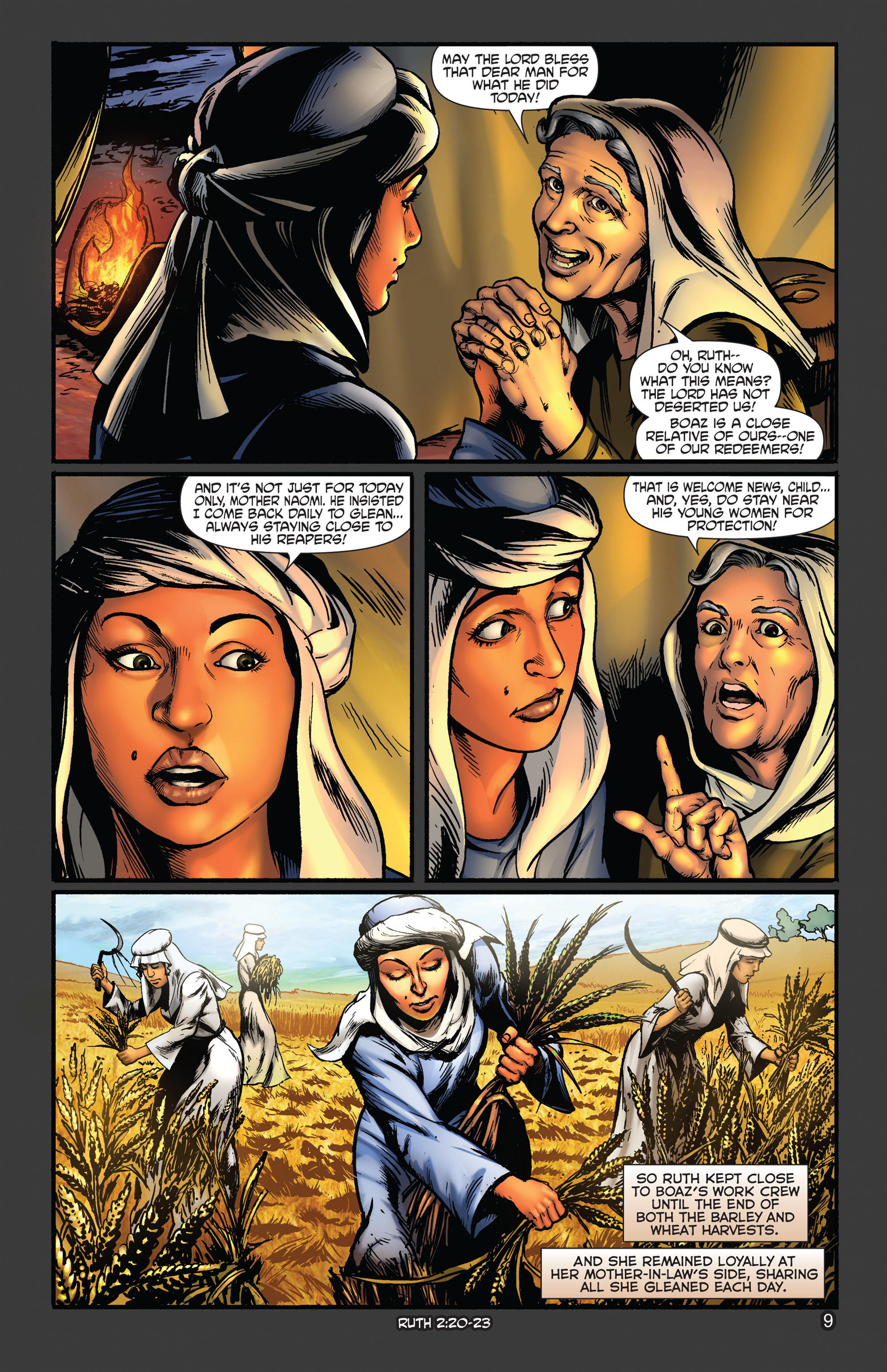 Read online The Kingstone Bible comic -  Issue #5 - 14