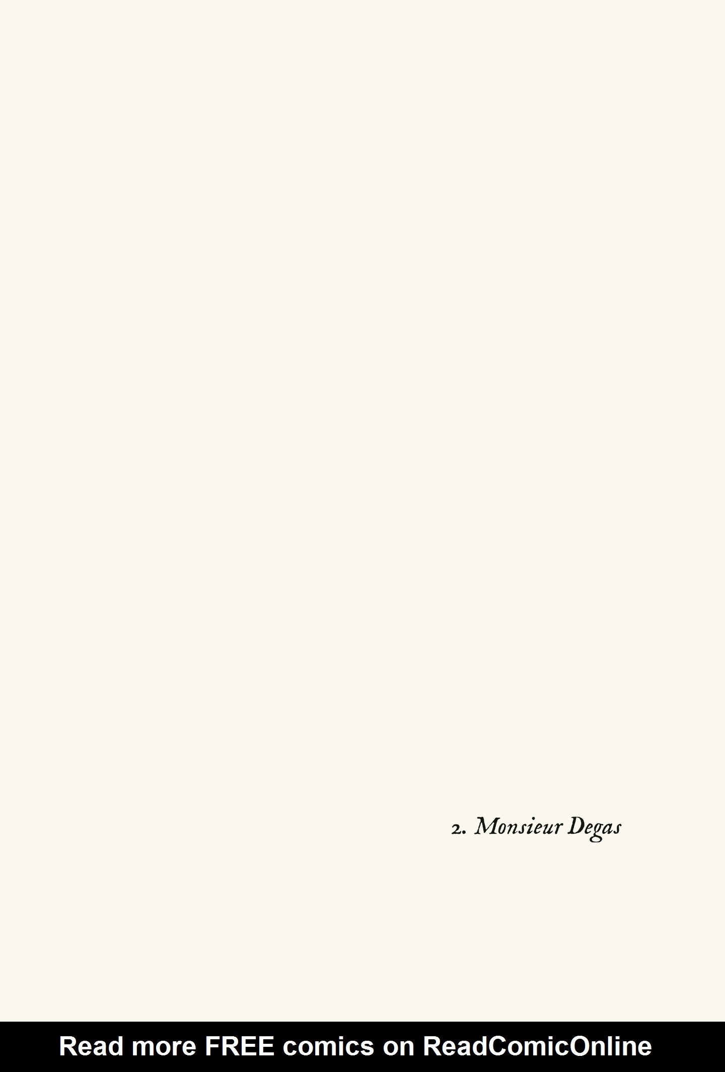 Read online Degas and Cassatt: The Dance of Solitude comic -  Issue # TPB - 13