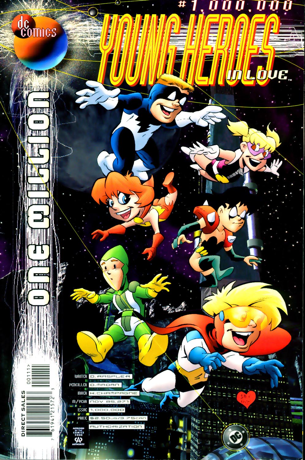 Read online Young Heroes in Love comic -  Issue #1000000 - 1