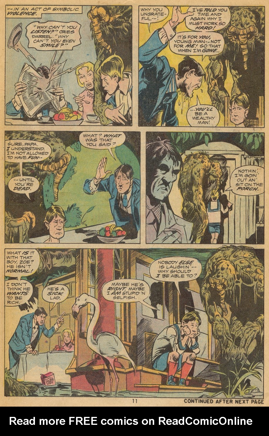 Read online Man-Thing (1974) comic -  Issue #6 - 7