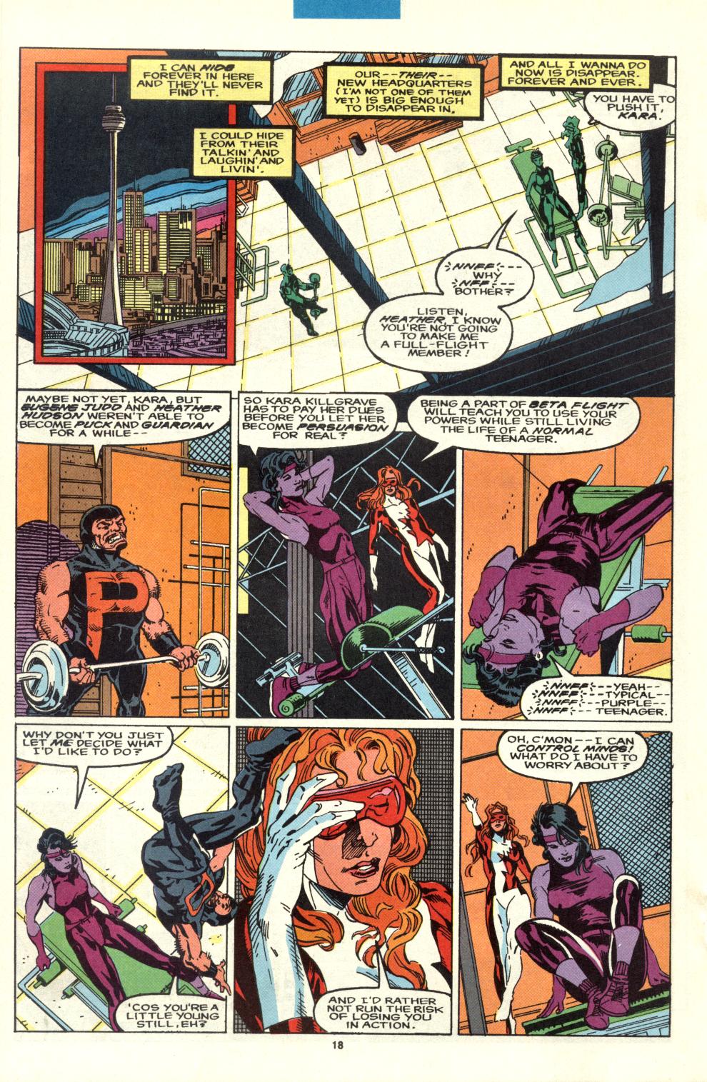 Read online Alpha Flight (1983) comic -  Issue #95 - 14