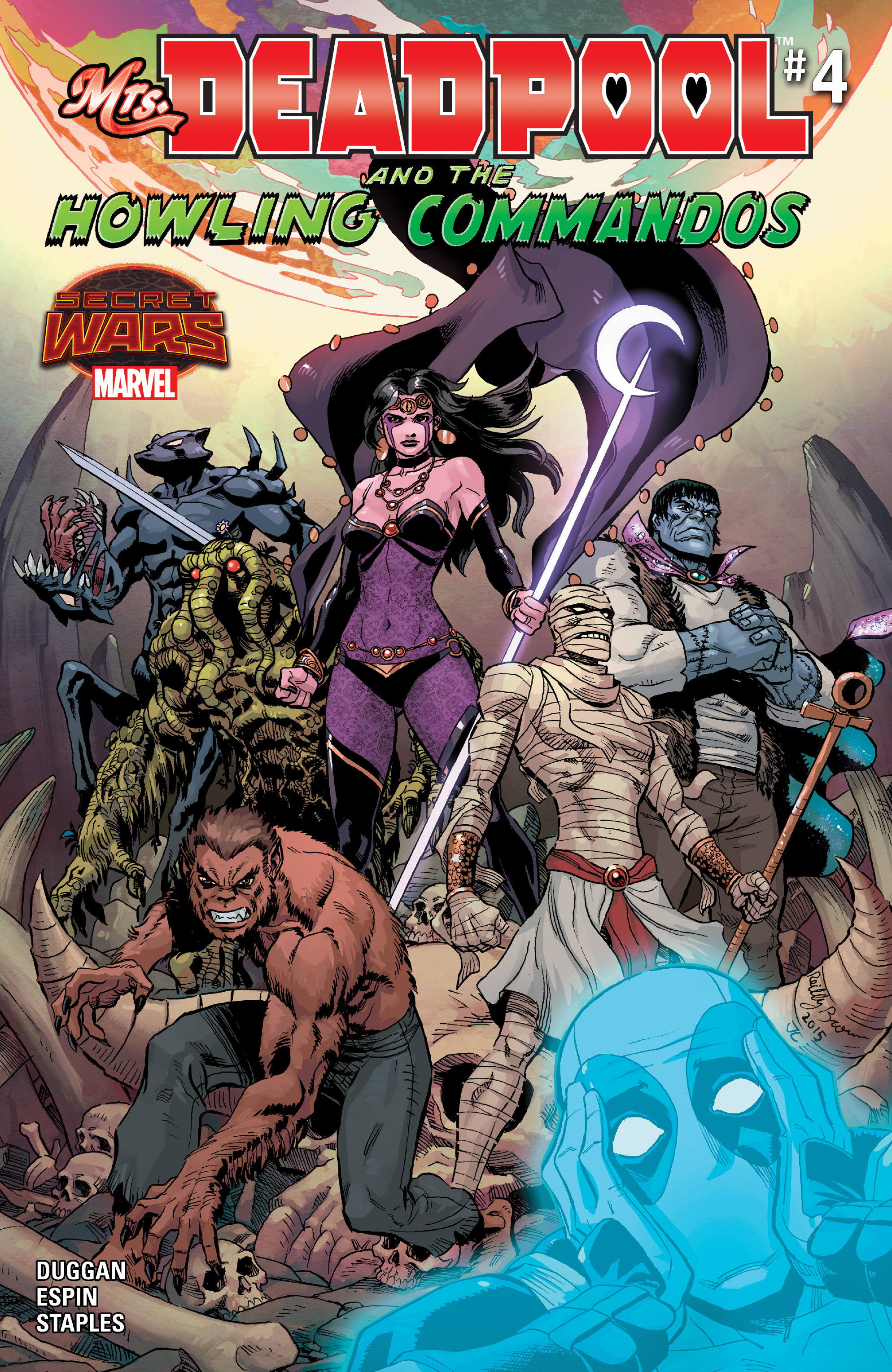 Read online Mrs. Deadpool and the Howling Commandos comic -  Issue #4 - 1