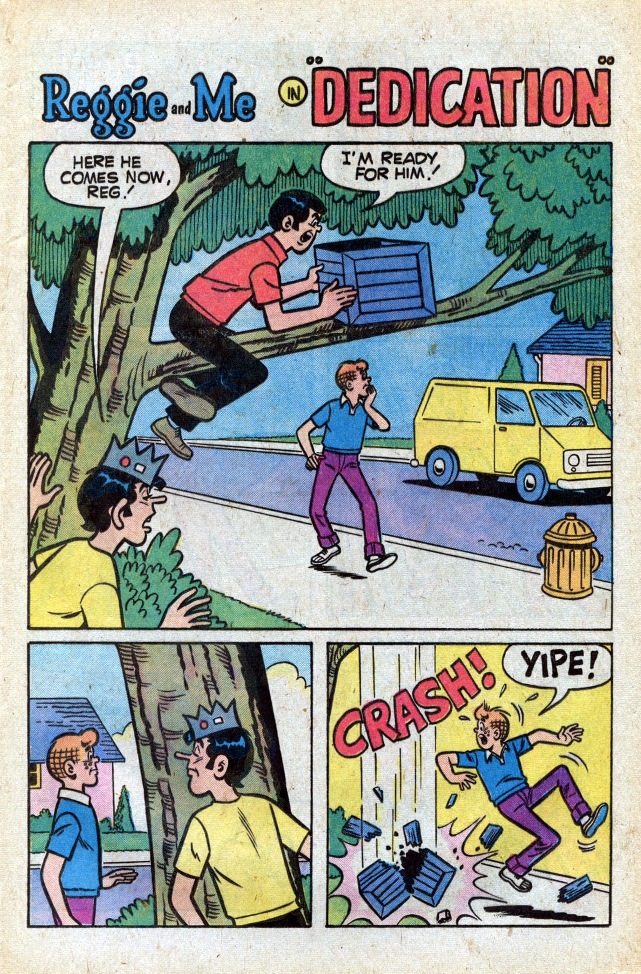 Read online Reggie and Me (1966) comic -  Issue #107 - 13