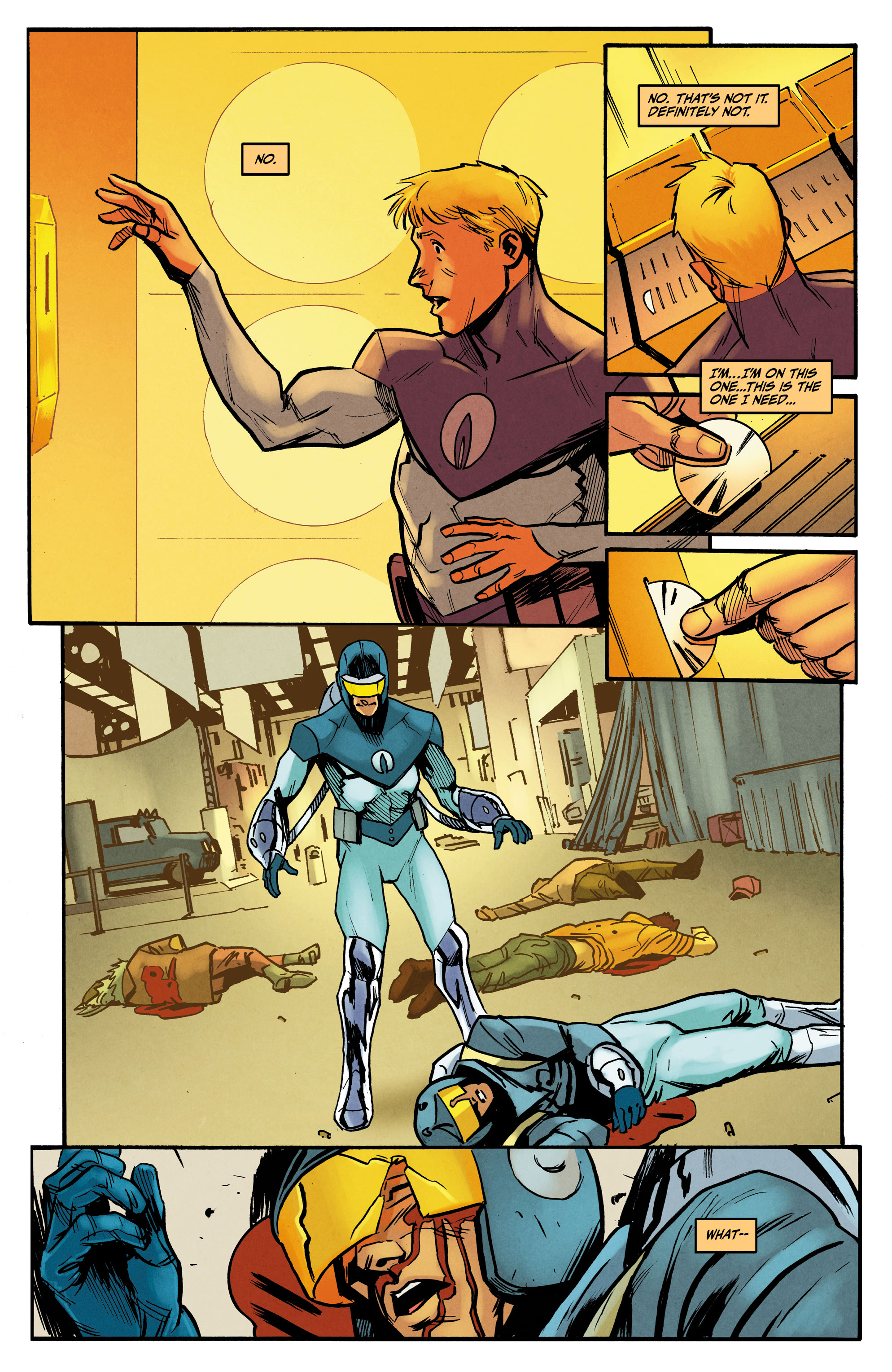 Read online The Blue Flame comic -  Issue #2 - 23