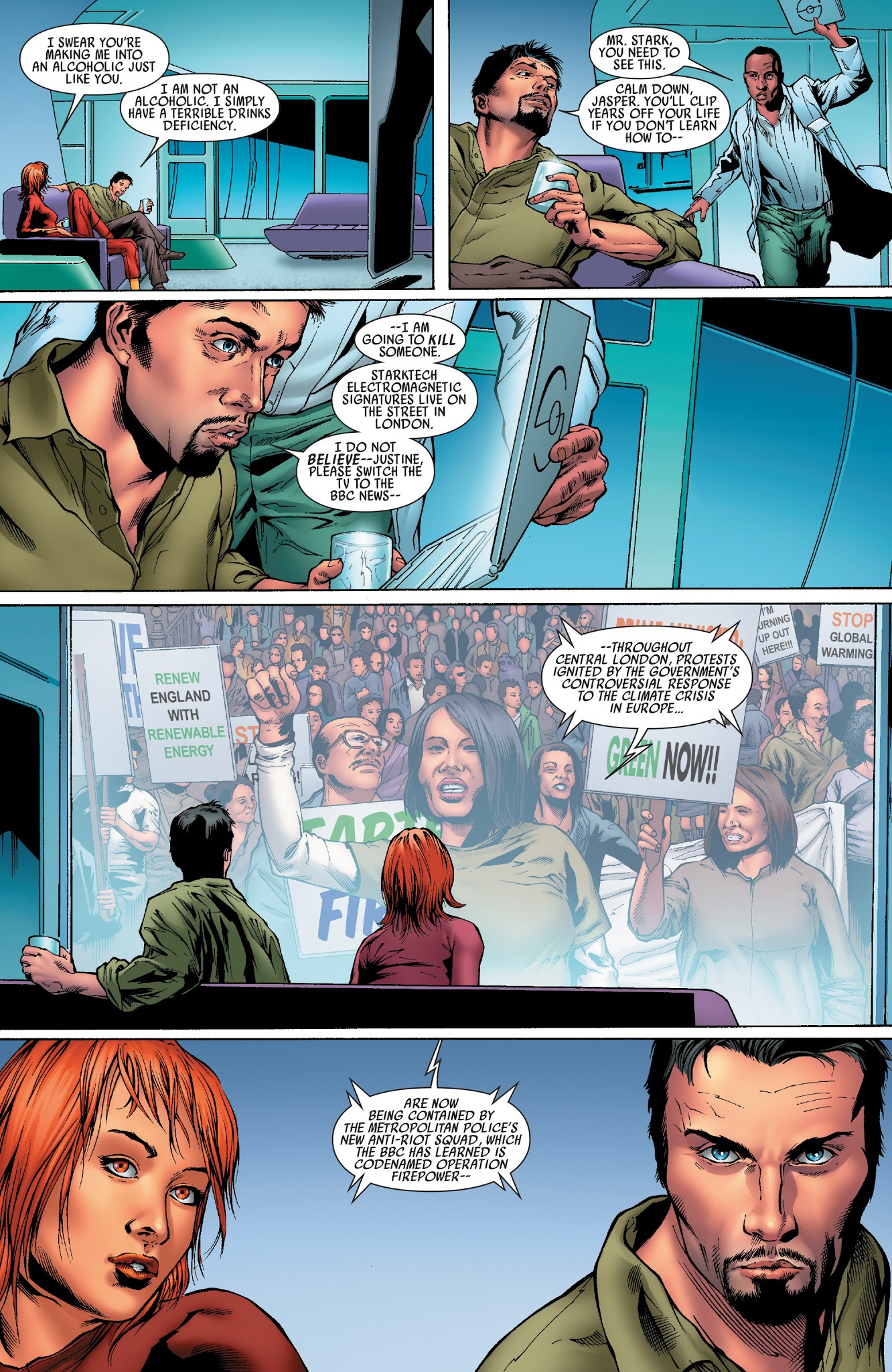 Read online Ultimate Armor Wars comic -  Issue #3 - 10