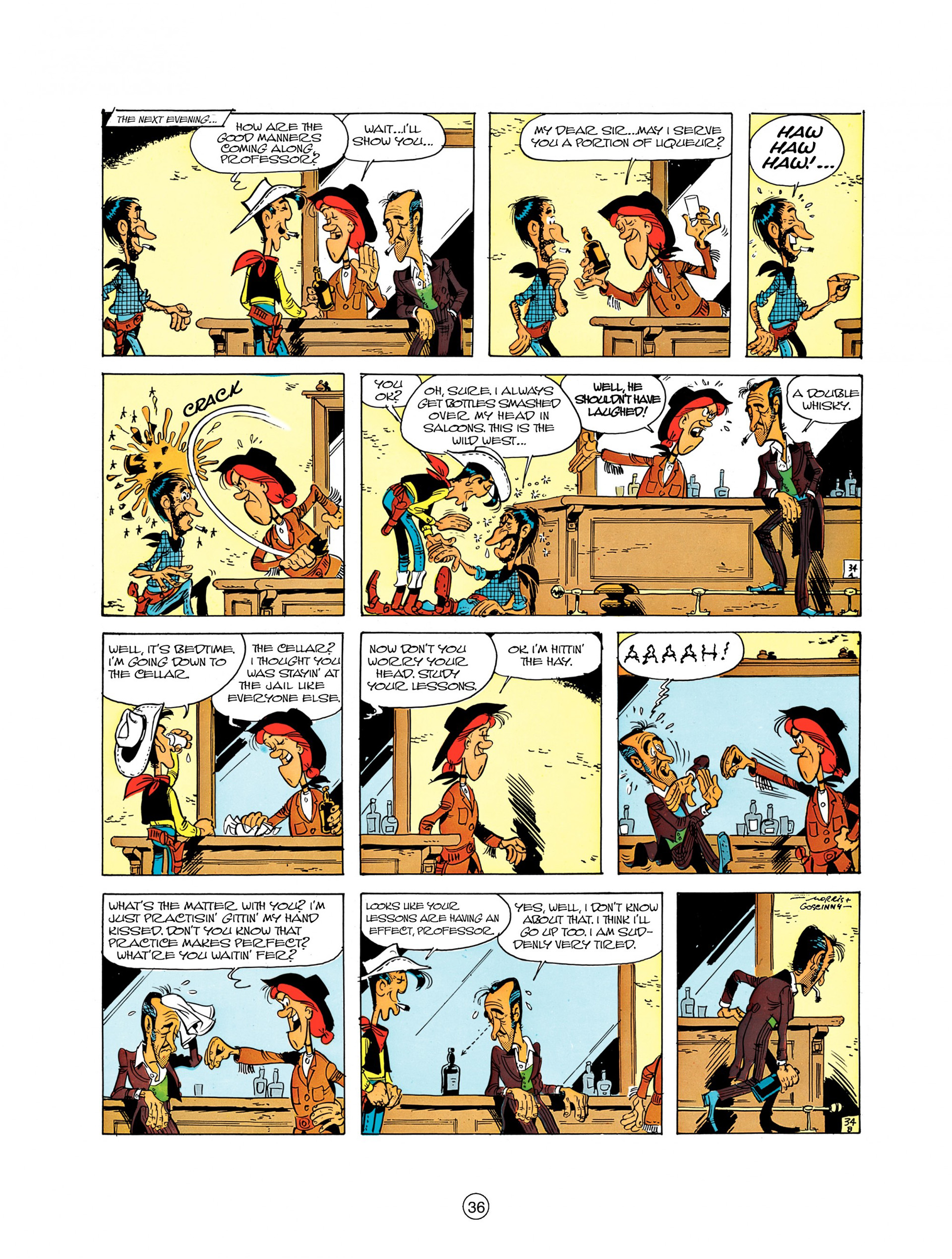 Read online A Lucky Luke Adventure comic -  Issue #8 - 36