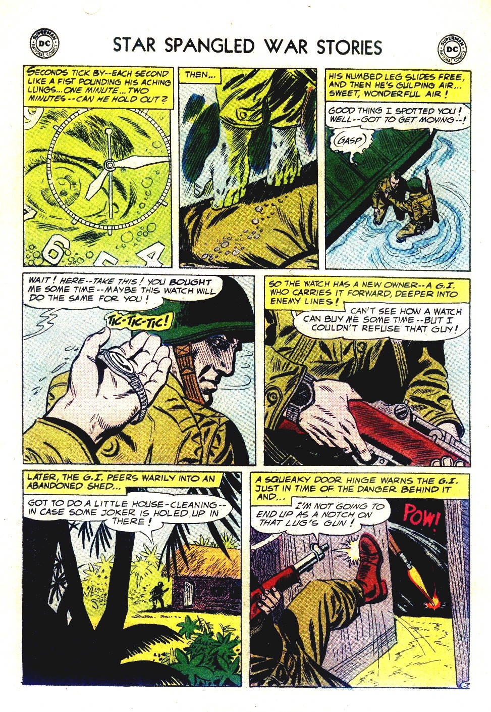 Read online Star Spangled War Stories (1952) comic -  Issue #57 - 22