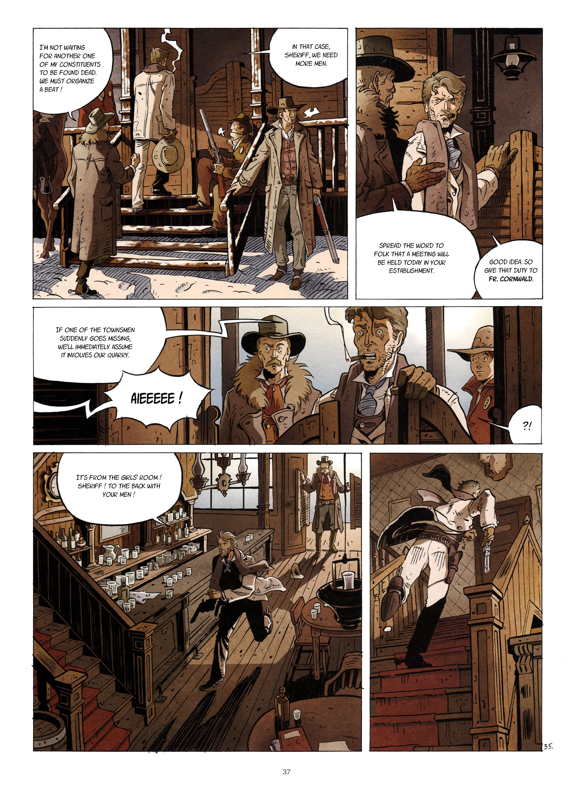 Read online The Reverend comic -  Issue #1 - 39