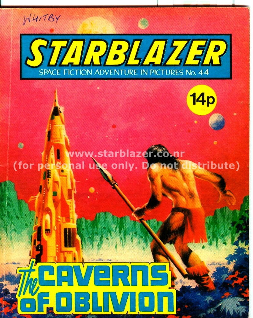 Read online Starblazer comic -  Issue #44 - 2