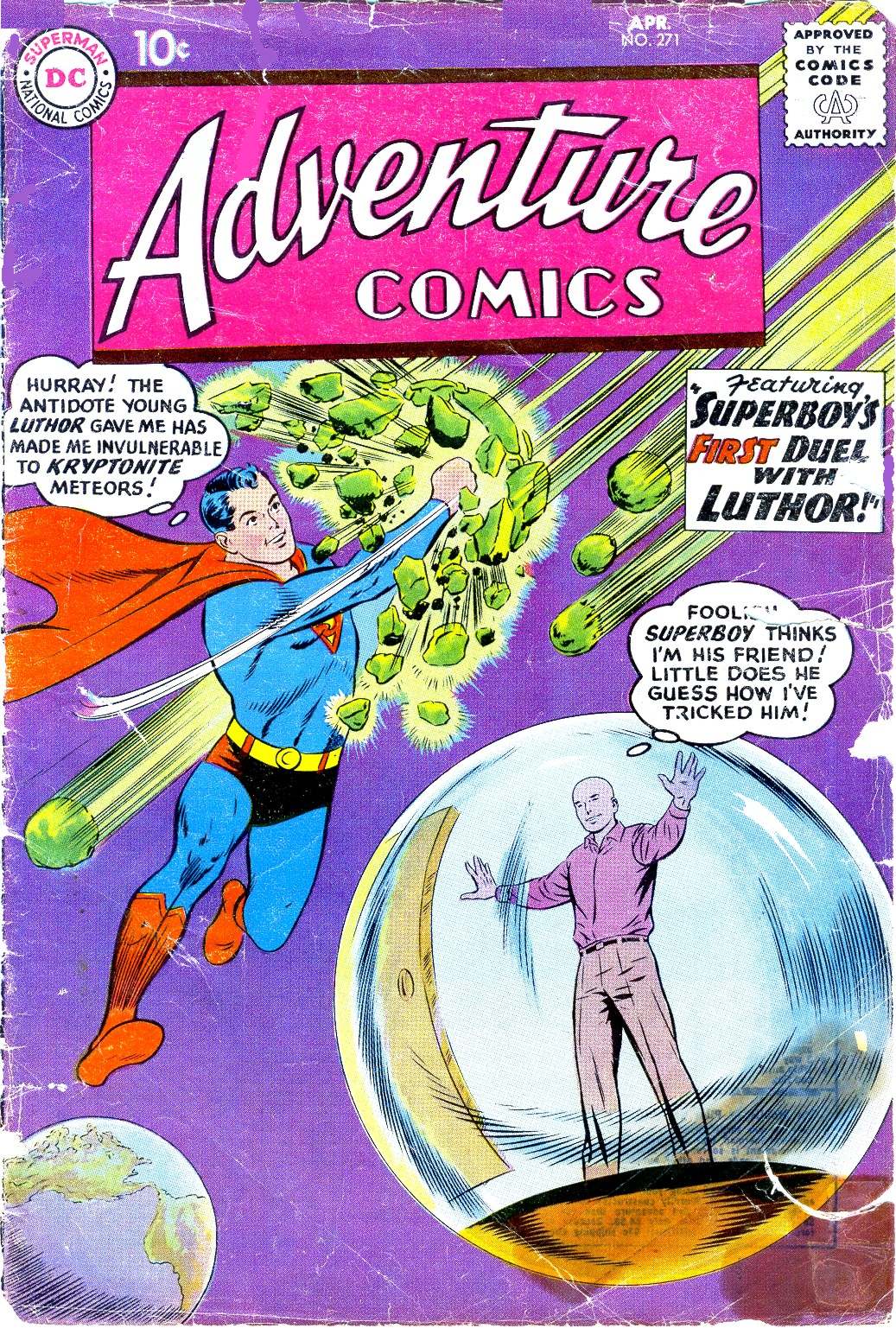 Read online Adventure Comics (1938) comic -  Issue #271 - 1