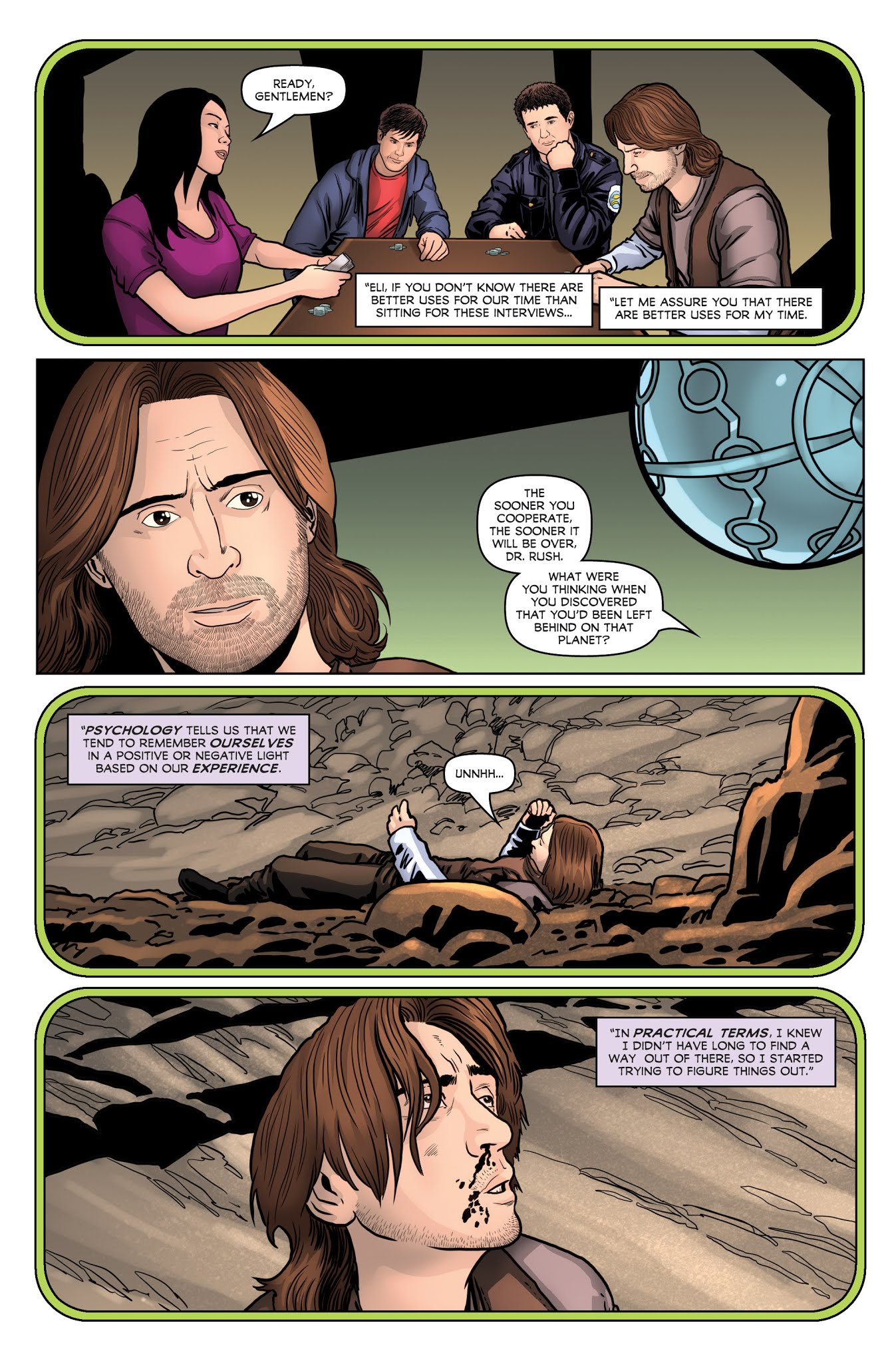 Read online Stargate Atlantis / Stargate Universe Anthology comic -  Issue #2 - 9