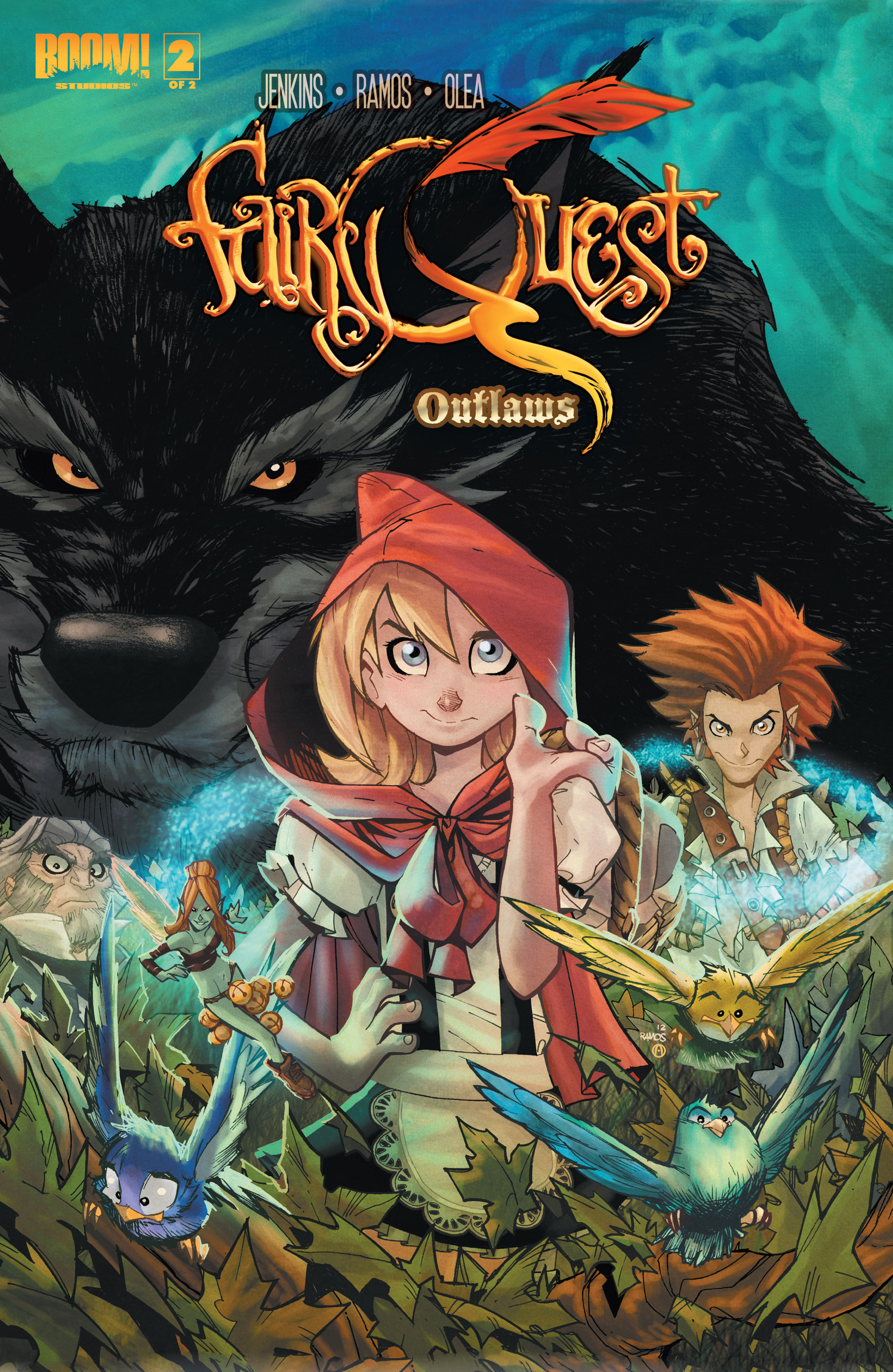 Read online Fairy Quest: Outlaws comic -  Issue #2 - 1