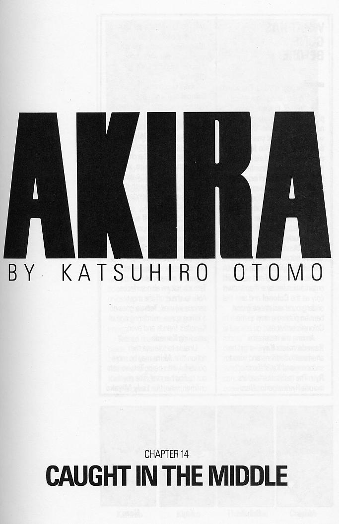 Read online Akira comic -  Issue #14 - 4