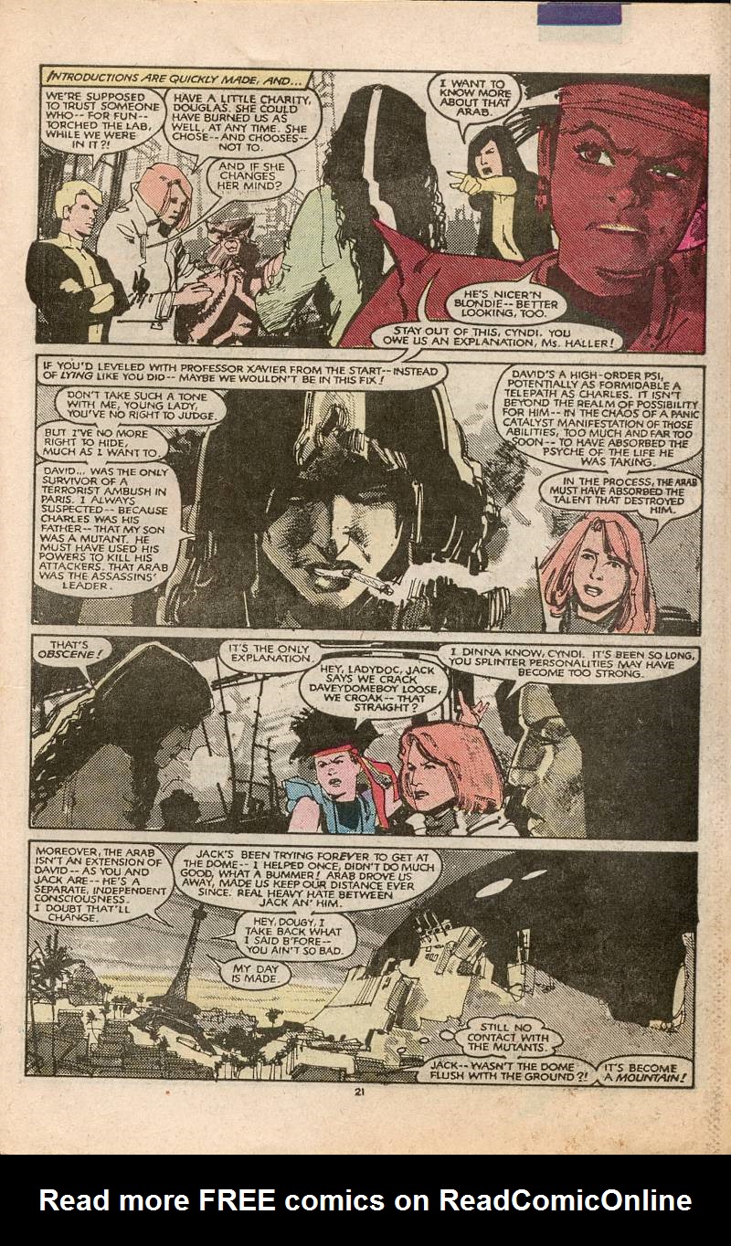 The New Mutants Issue #27 #34 - English 21